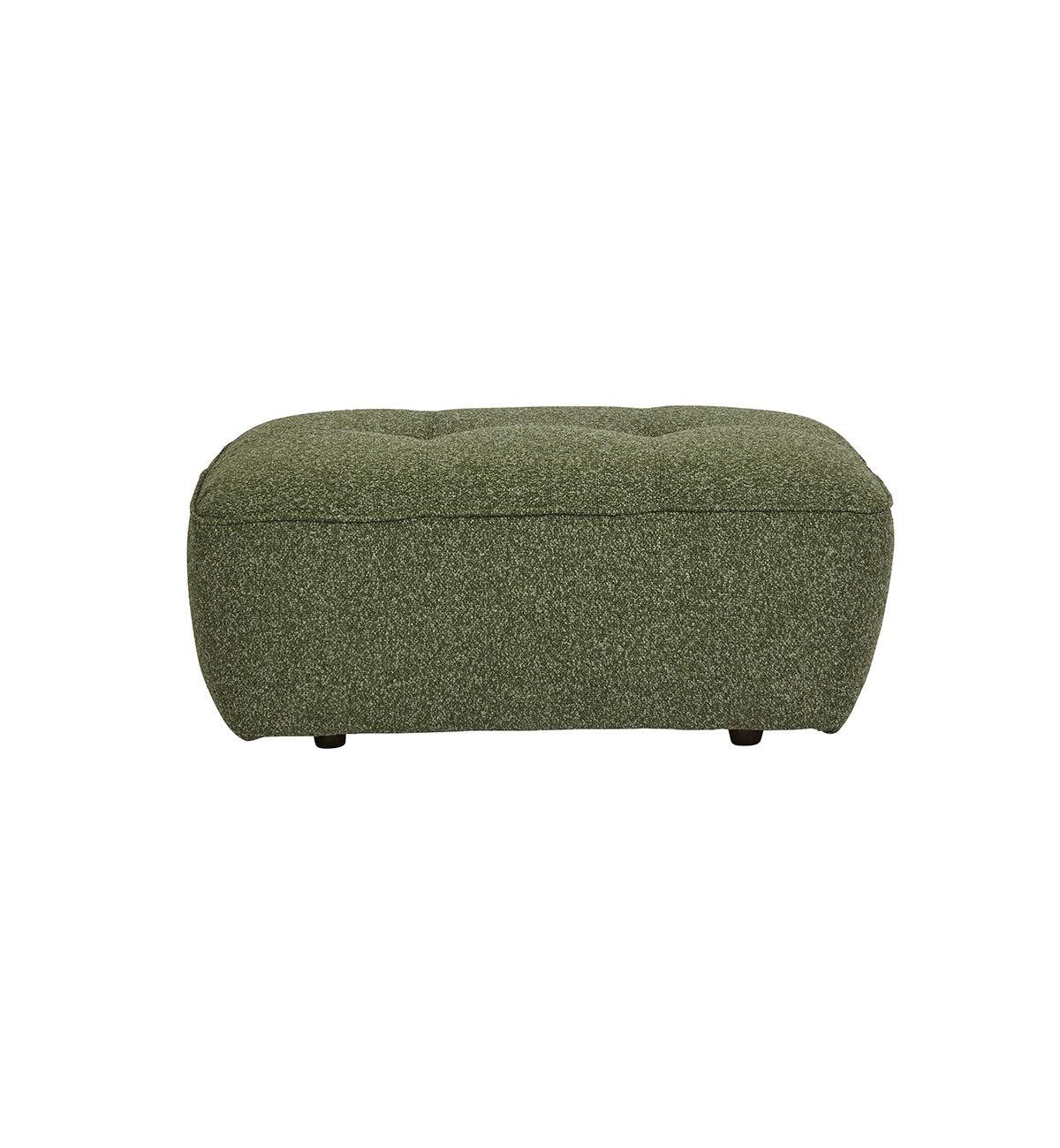 Roommate Sofa - 5 Piece L-Shape + Chaise + Ottoman In Forest - Image 4