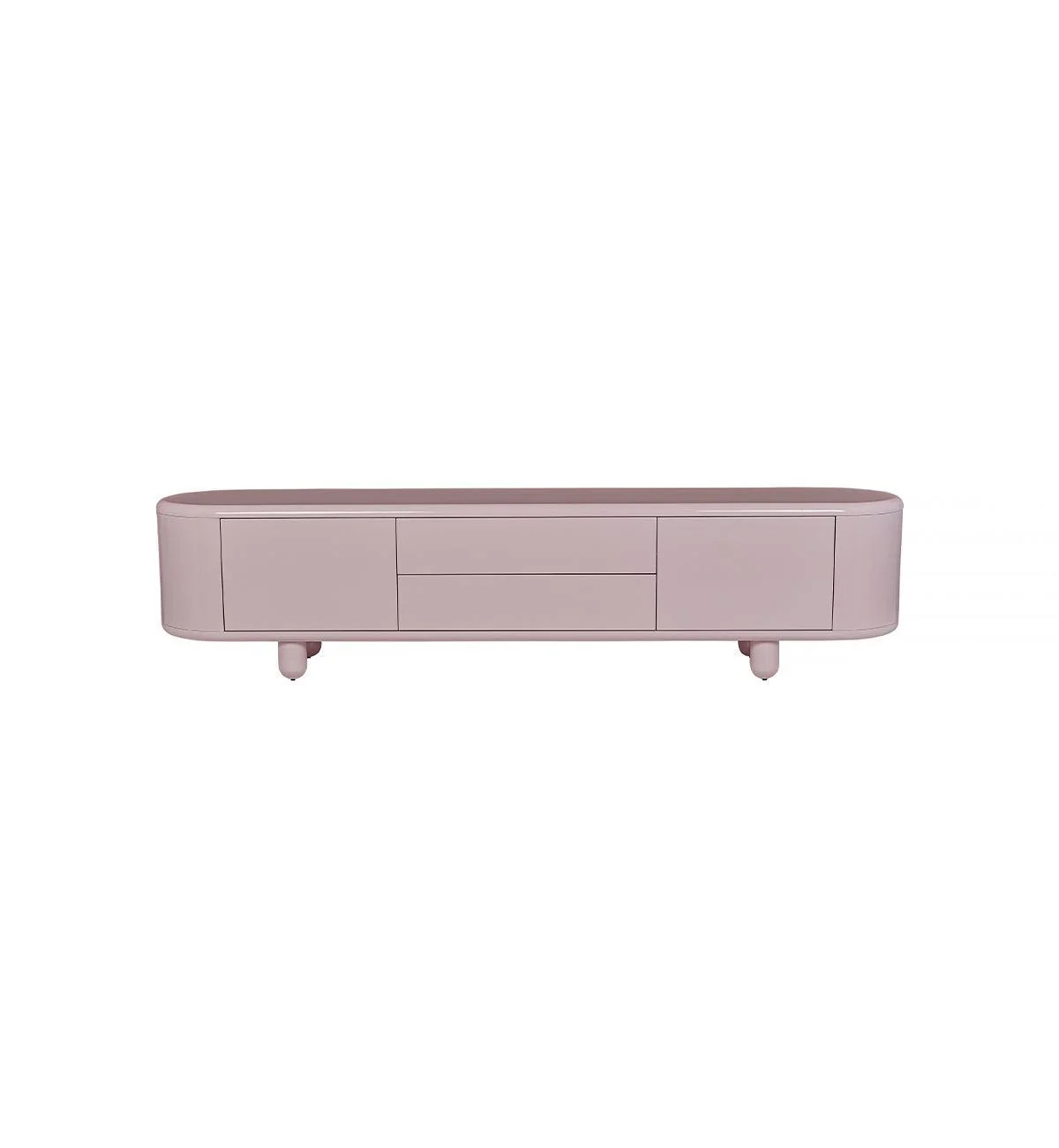 Apollo Glossy Entertainment Unit in Sweetpea - Image 6