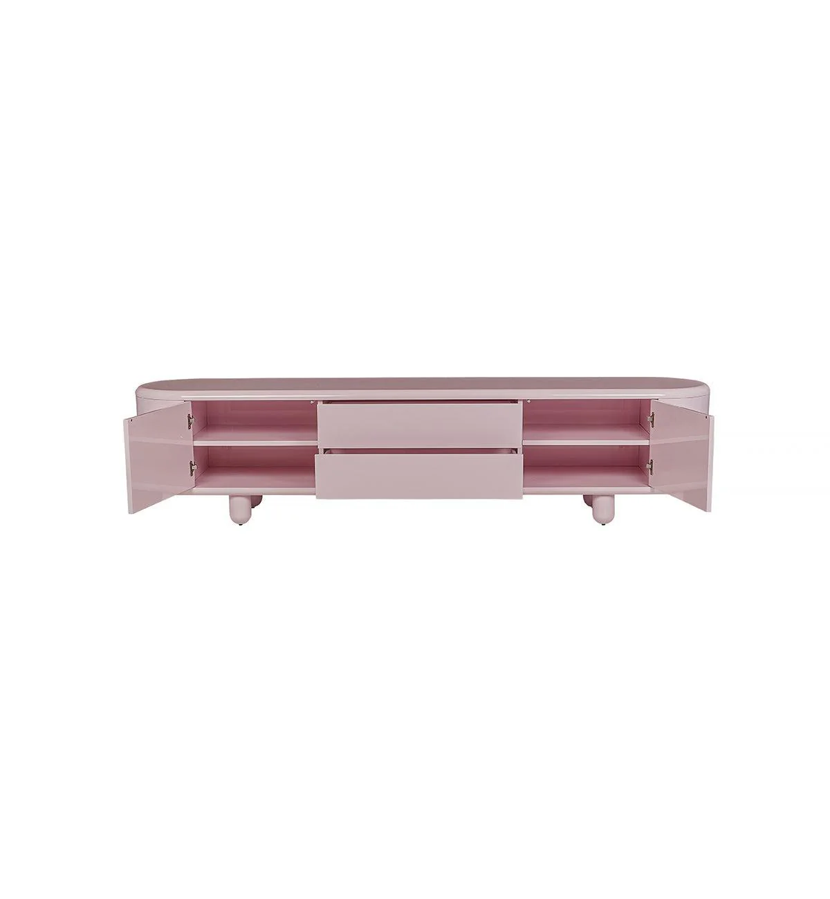 Apollo Glossy Entertainment Unit in Sweetpea - Image 8