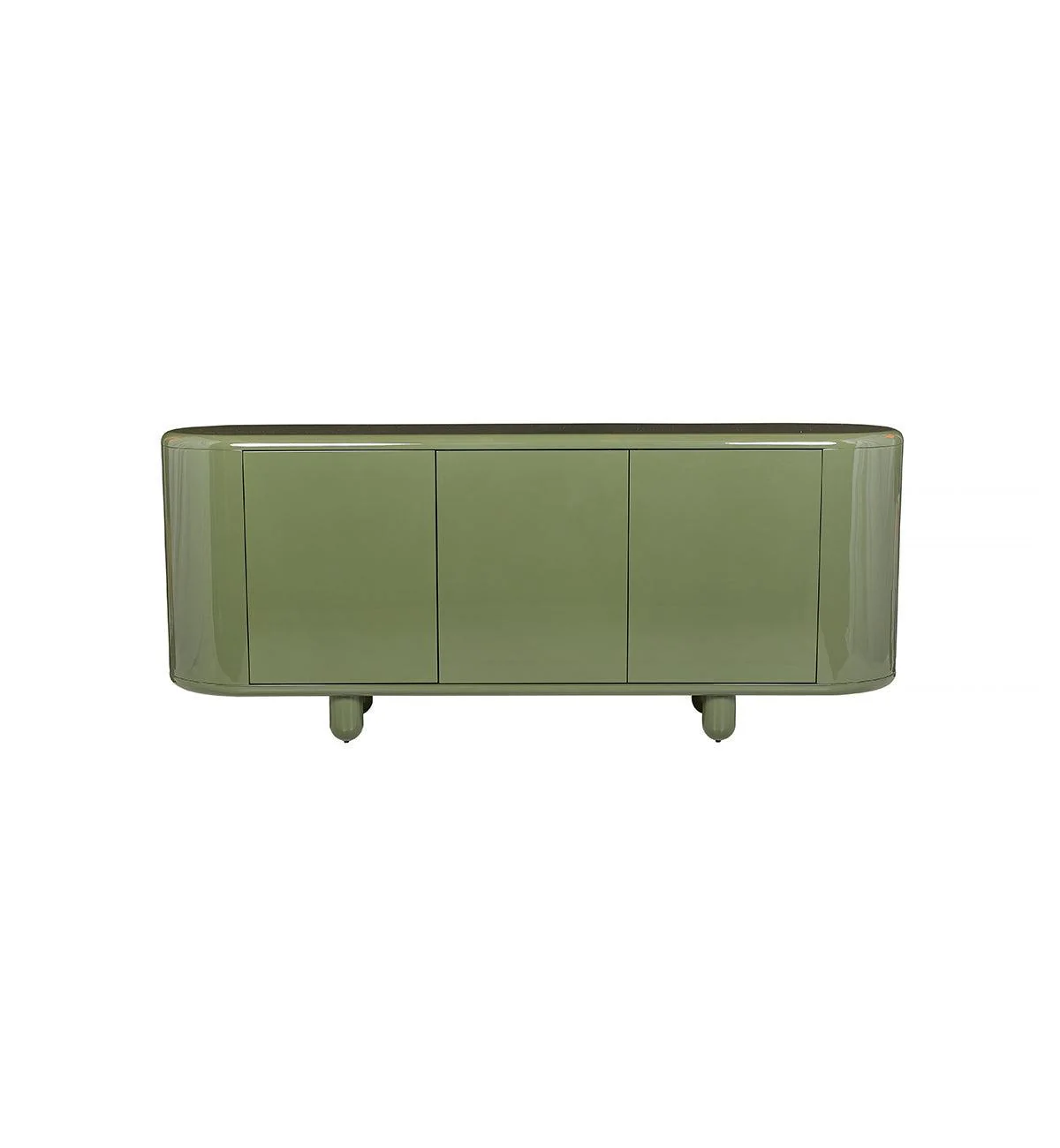 Apollo Glossy Sideboard In Olive