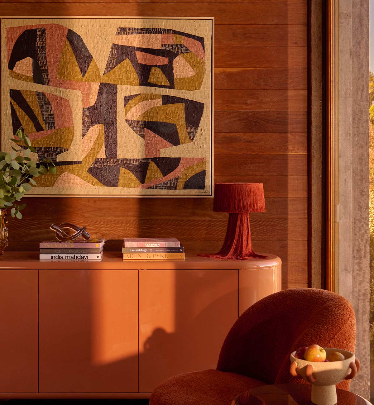 Apollo Glossy Sideboard In Sienna - Image 6