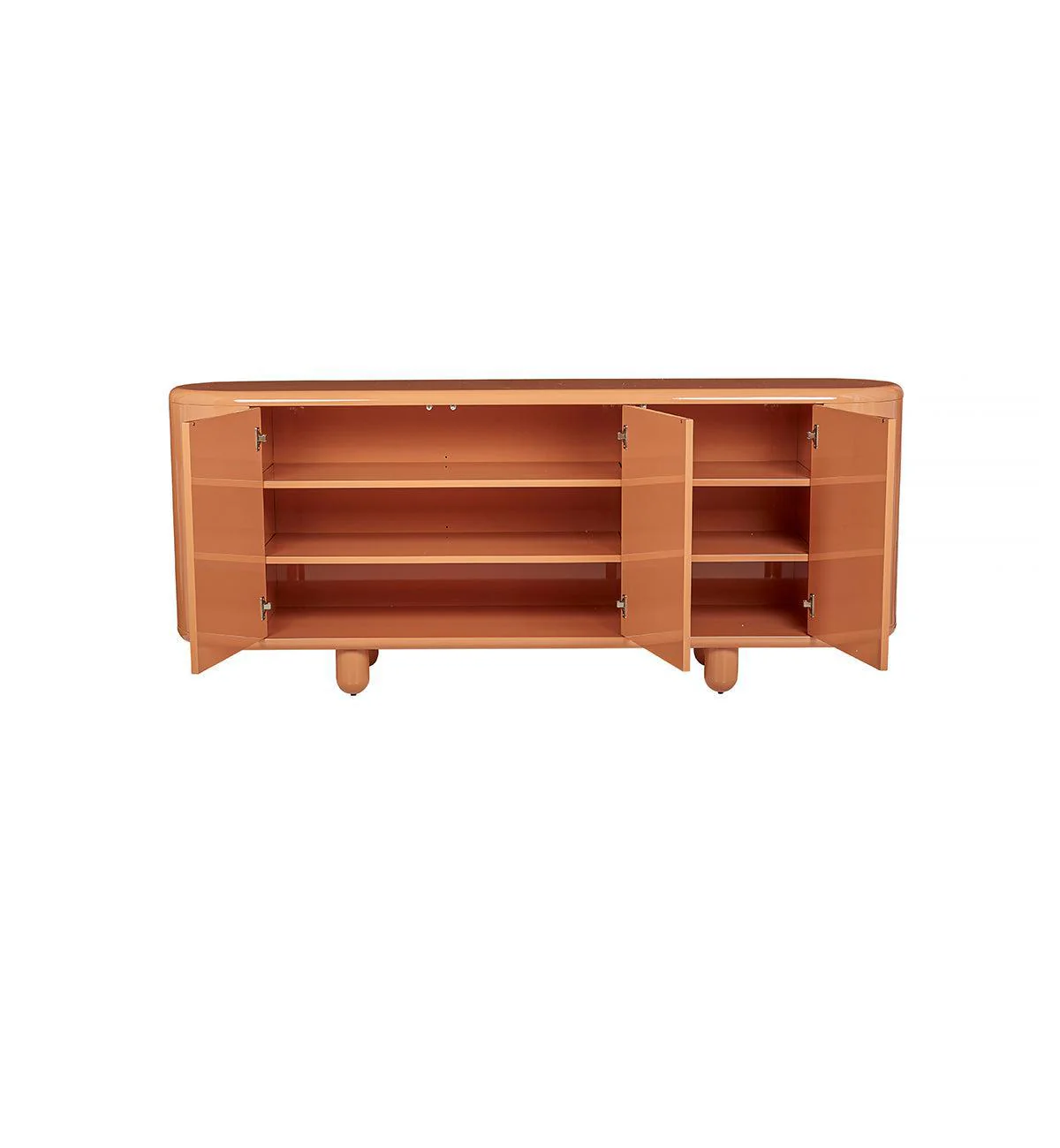 Apollo Glossy Sideboard In Sienna - Image 9