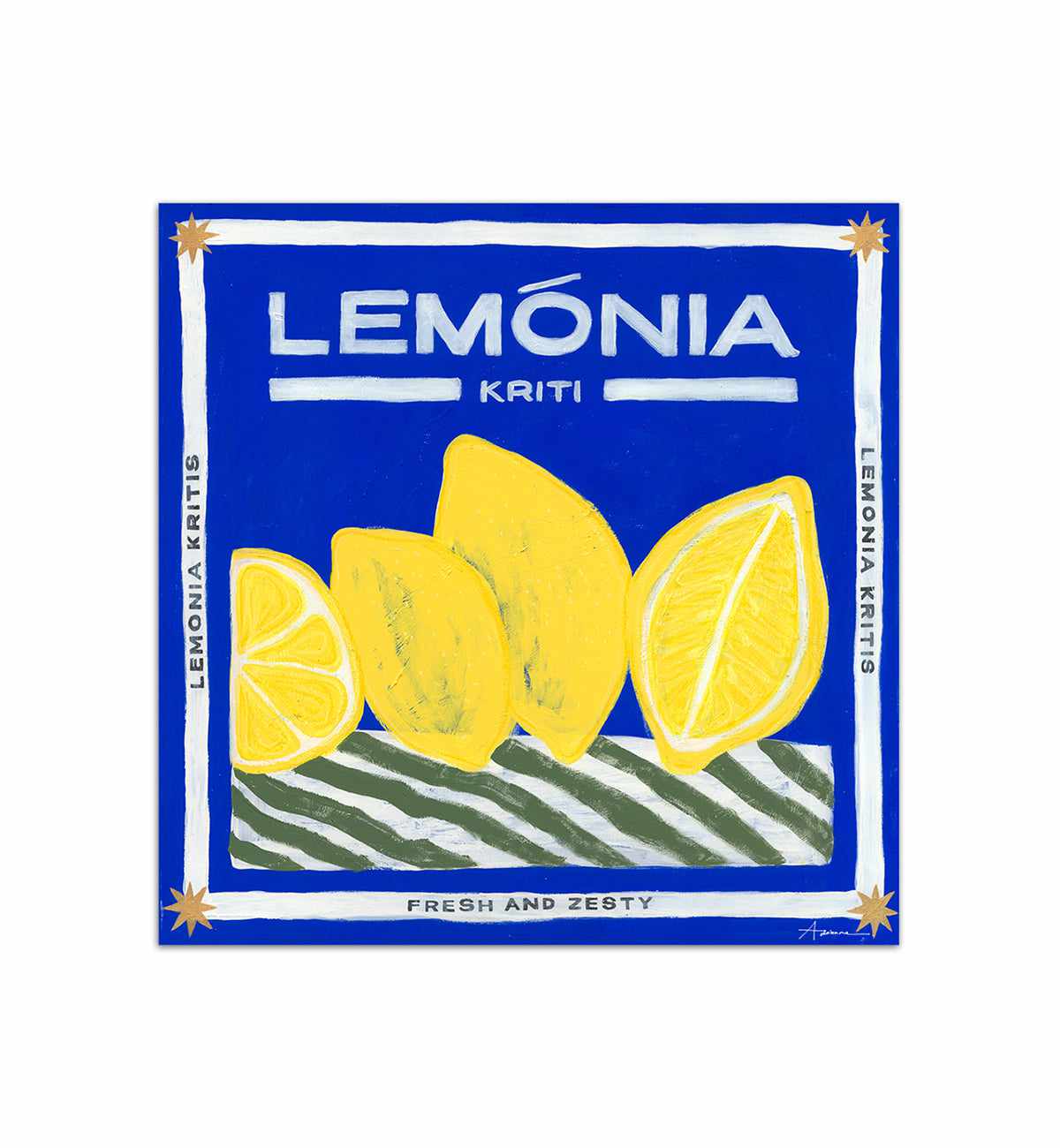 Adrianne Dimitrakakis - Lemonia - Limited Edition Print