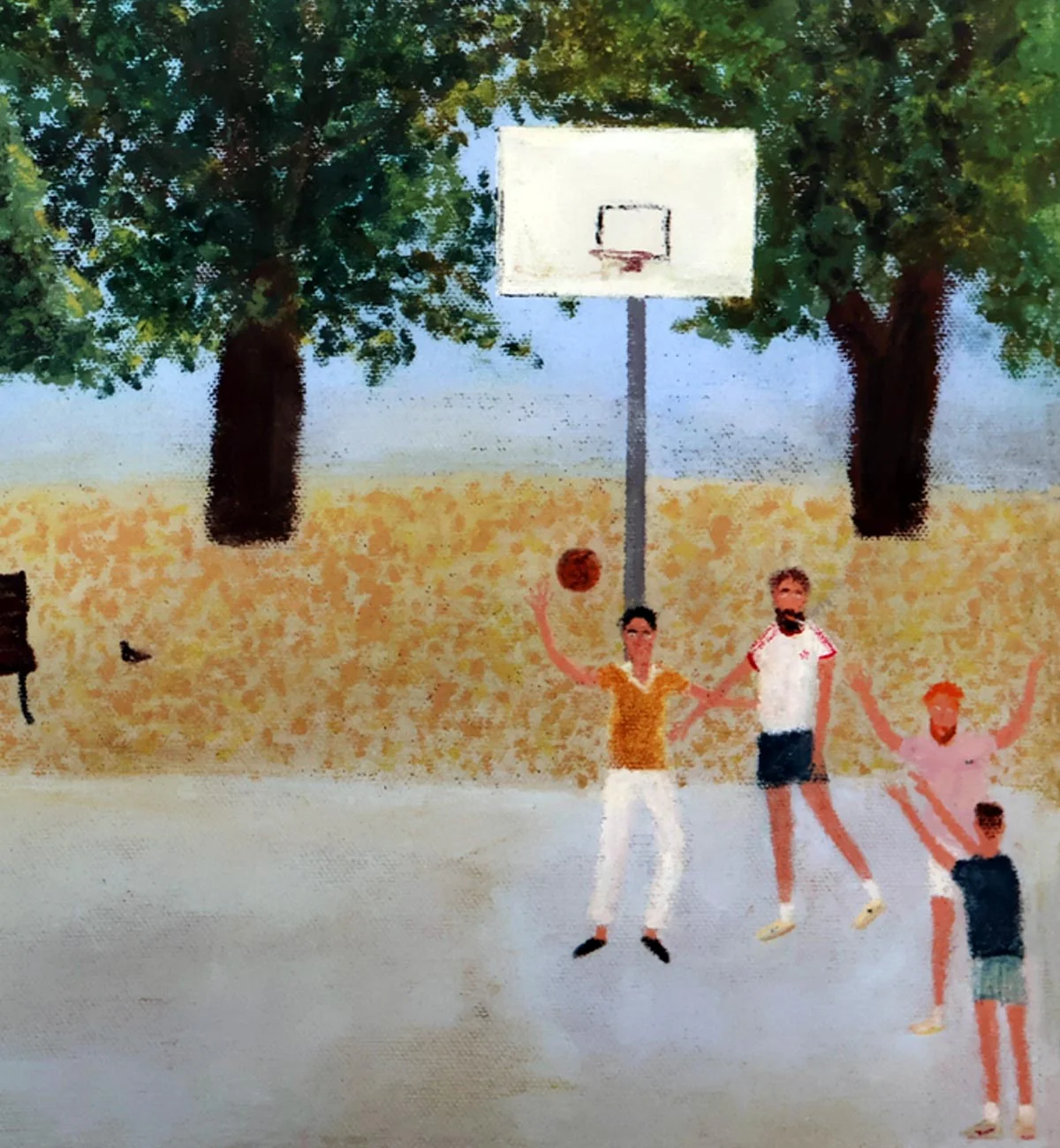 Dan Bean - Park Ball - Limited Edition Print - Image 2