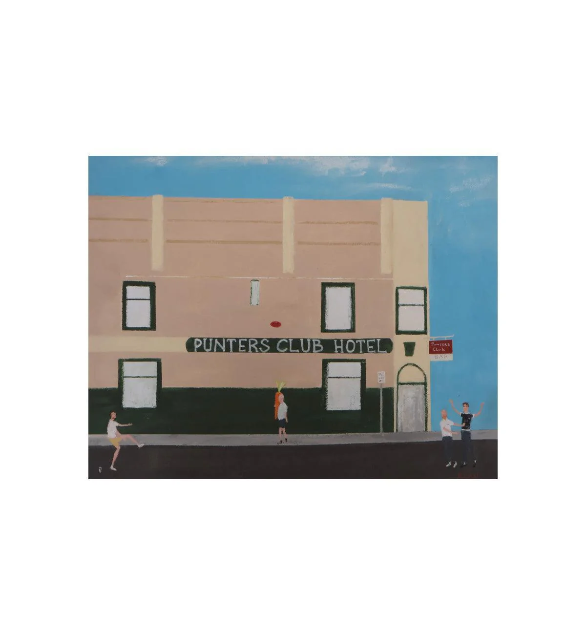 Dan Bean - Punters Club Hotel - Limited Edition Print