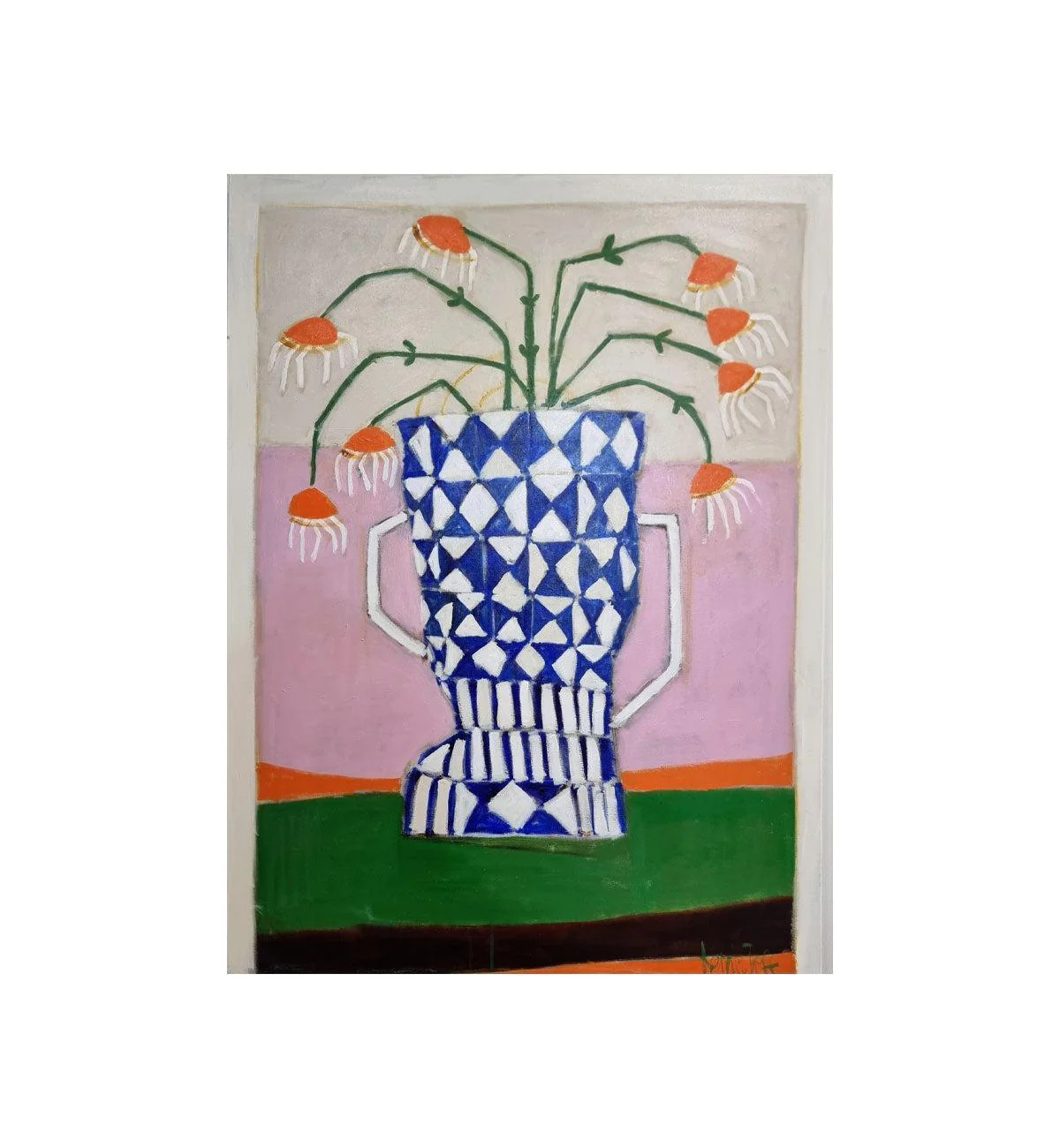 Kerrie Jeffs - Blue Vase