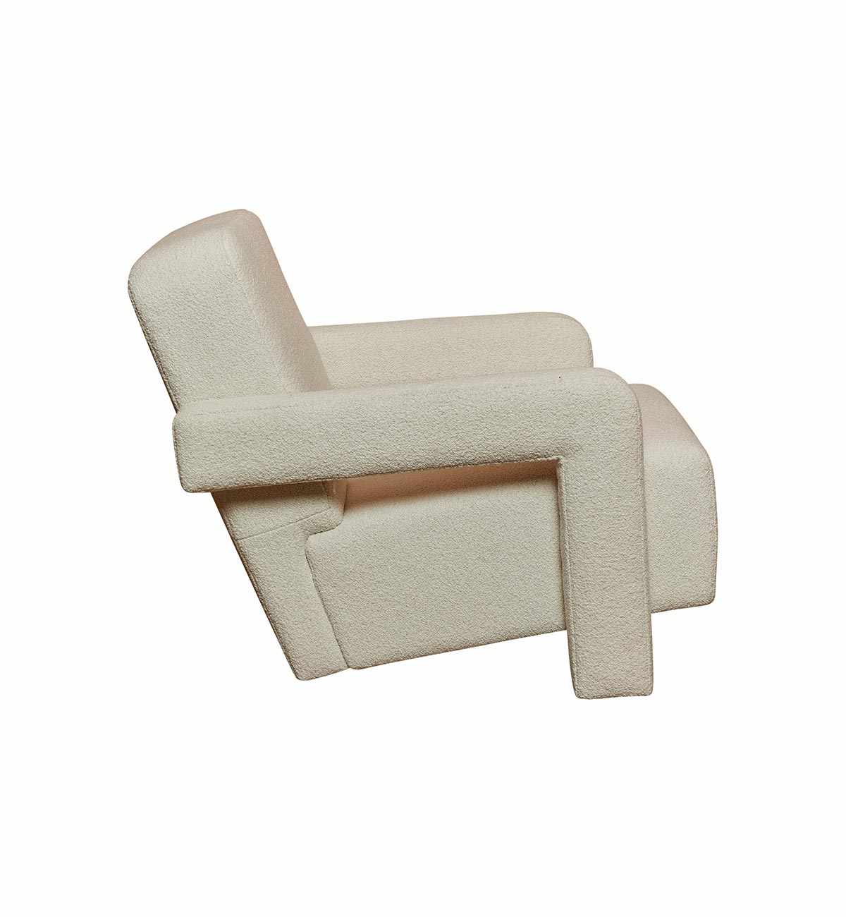 Betsy Armchair In Cream Boucle - Image 16
