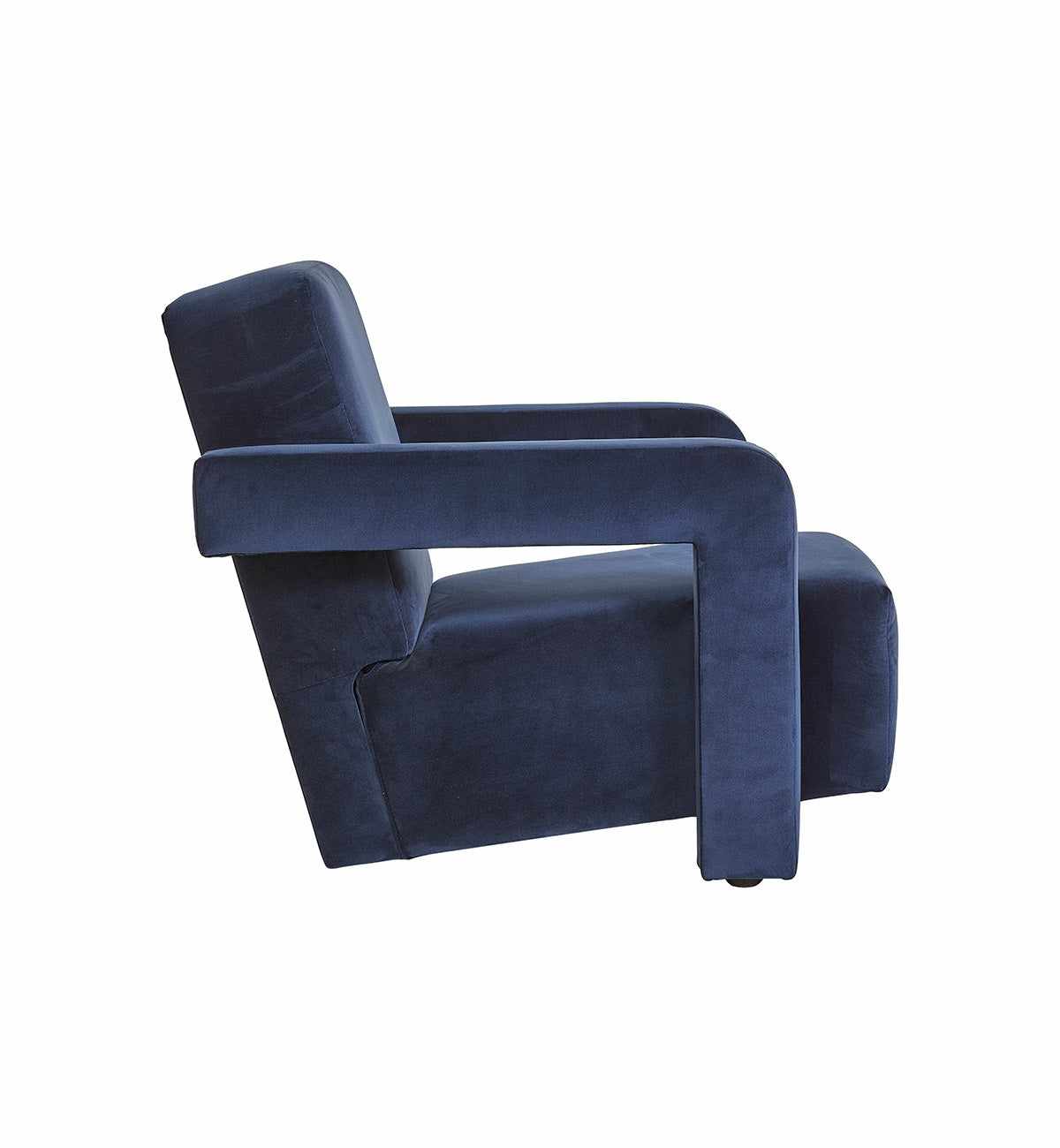 Betsy Armchair In Oxford Velvet - Image 4