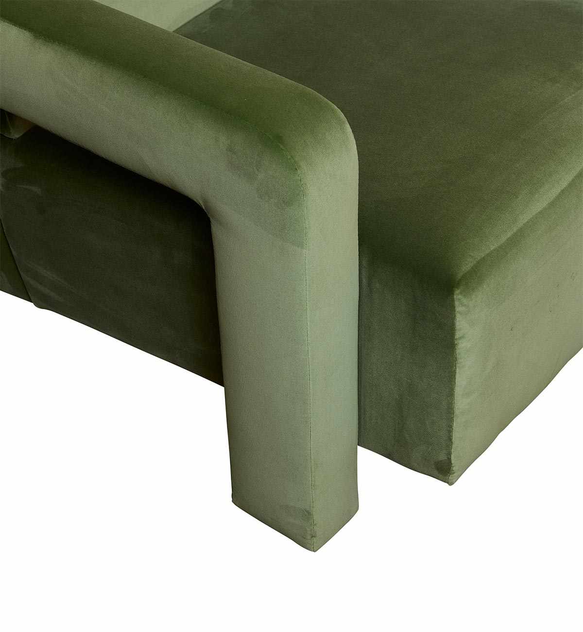 Betsy Armchair In Palm Green Velvet - Image 4
