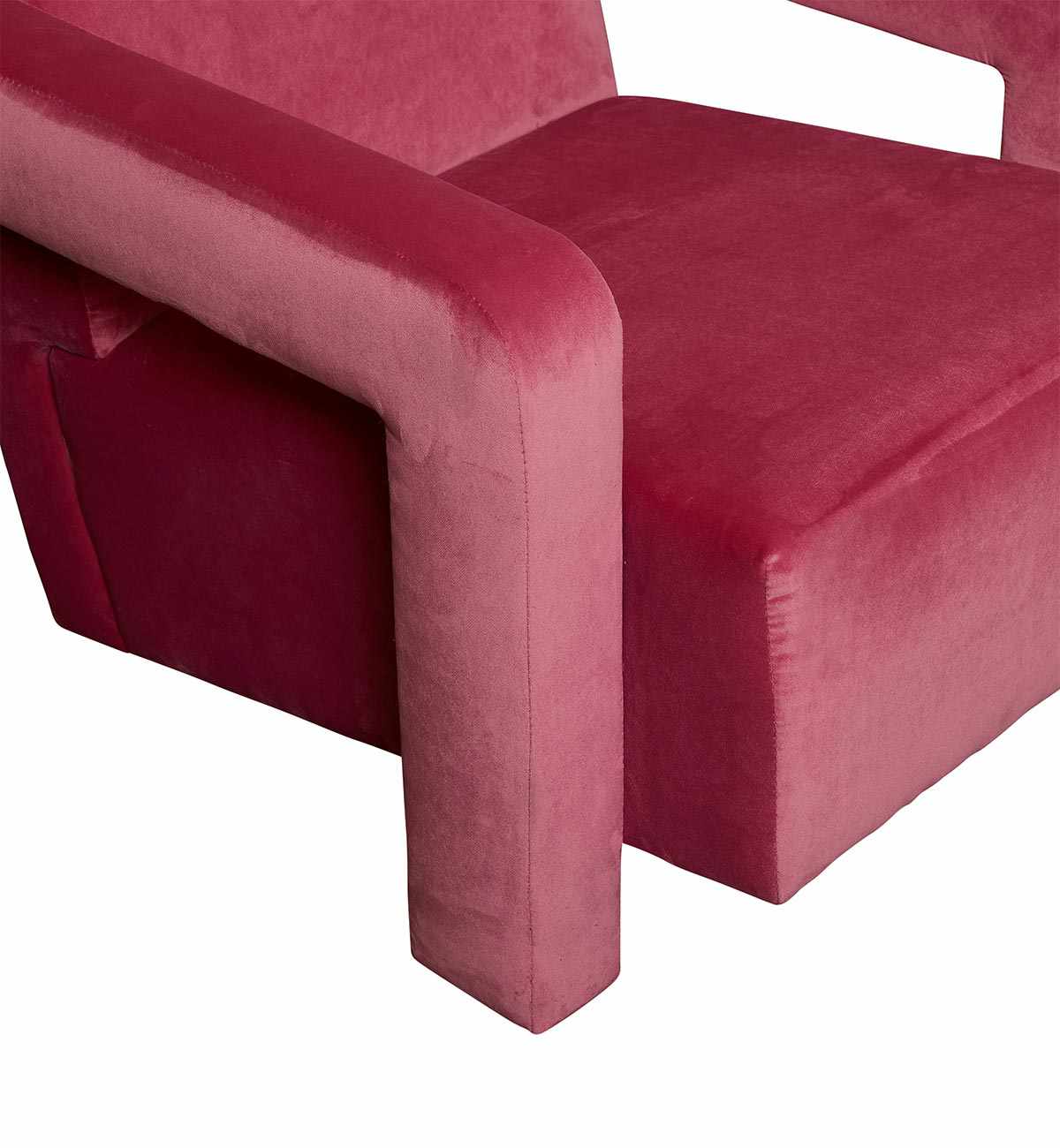 Betsy Armchair In Pink Luxe Velvet - Image 7