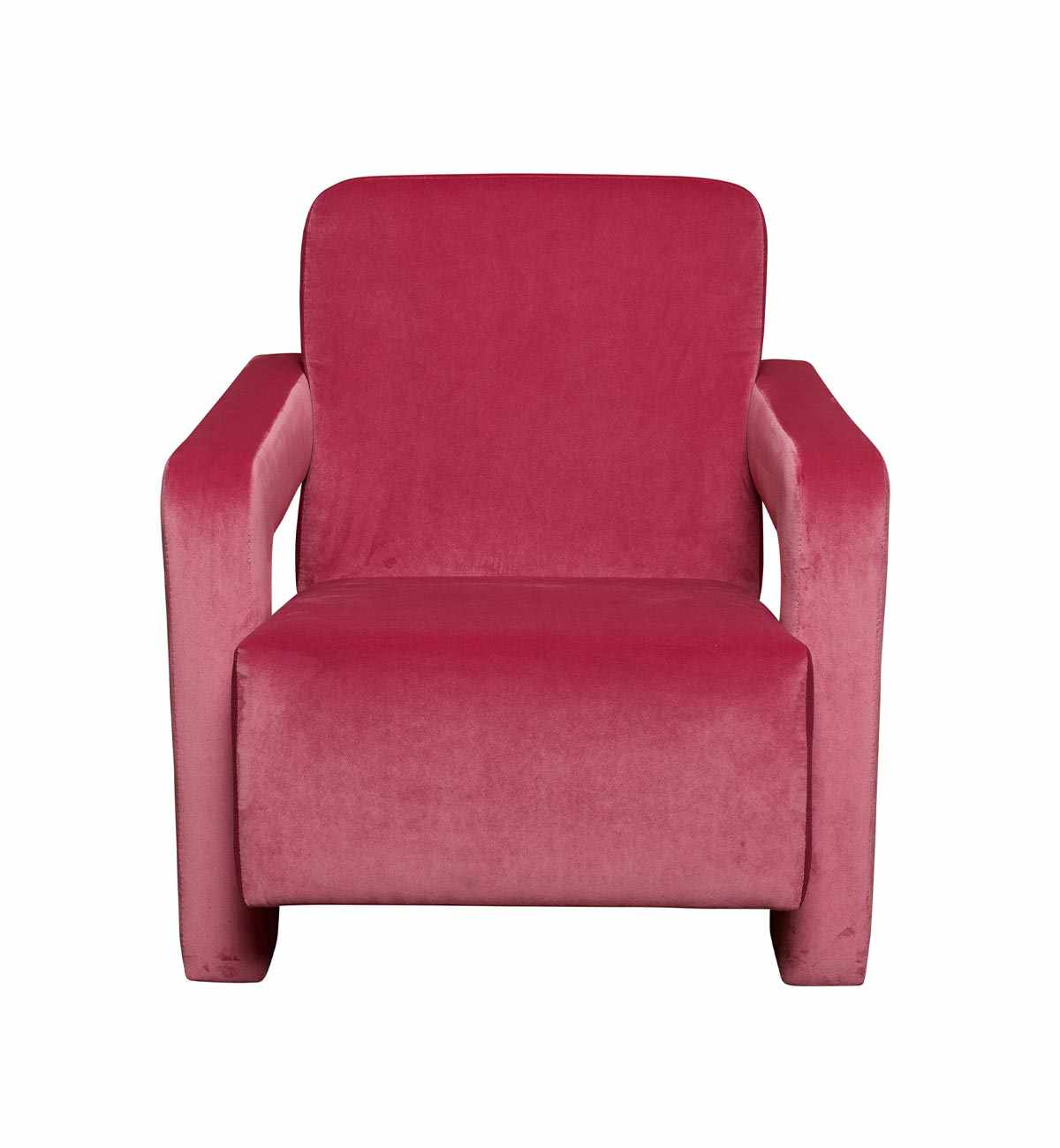 Betsy Armchair In Pink Luxe Velvet - Image 8