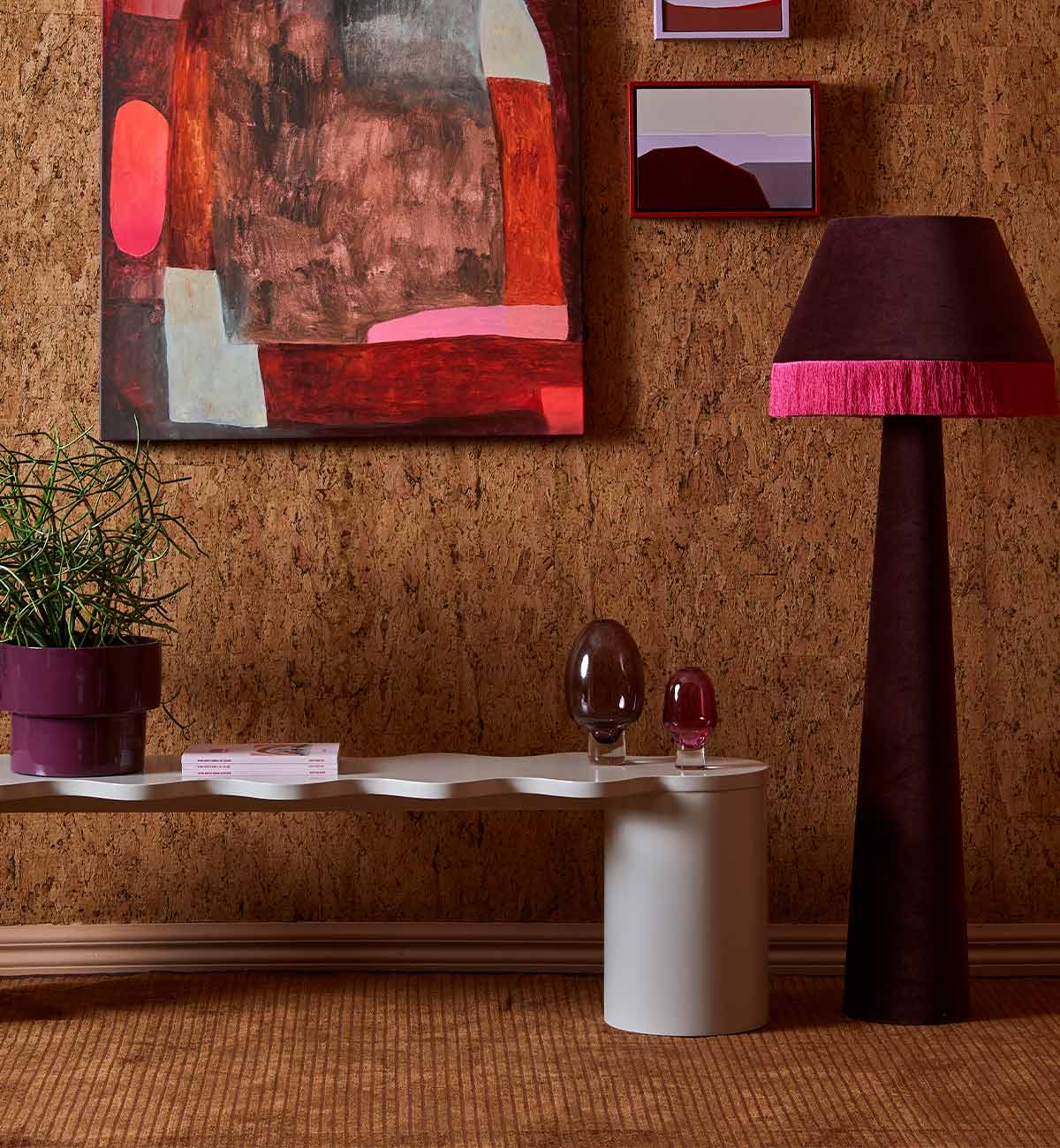 Brady Floor Lamp In Chocolate - Image 3