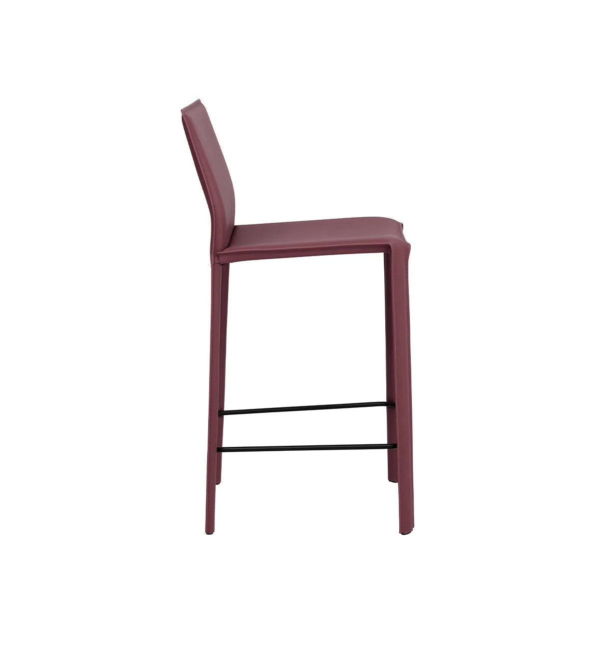 Buddy Bar Stool in Merlot - Image 3