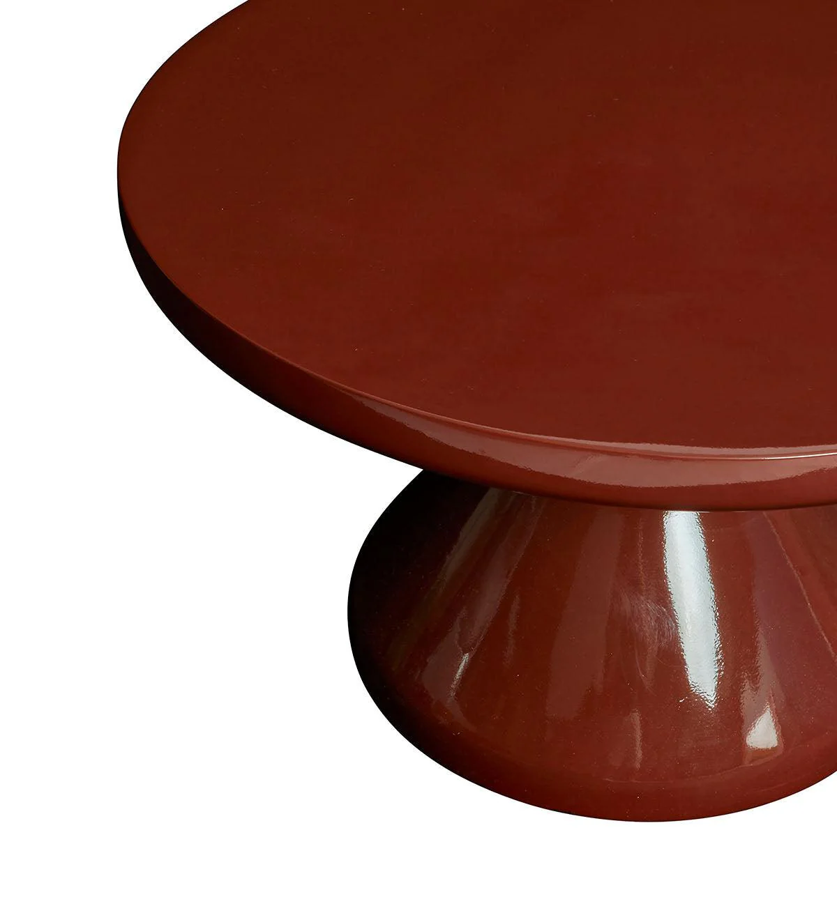 Button Coffee Table In Spice - Image 5