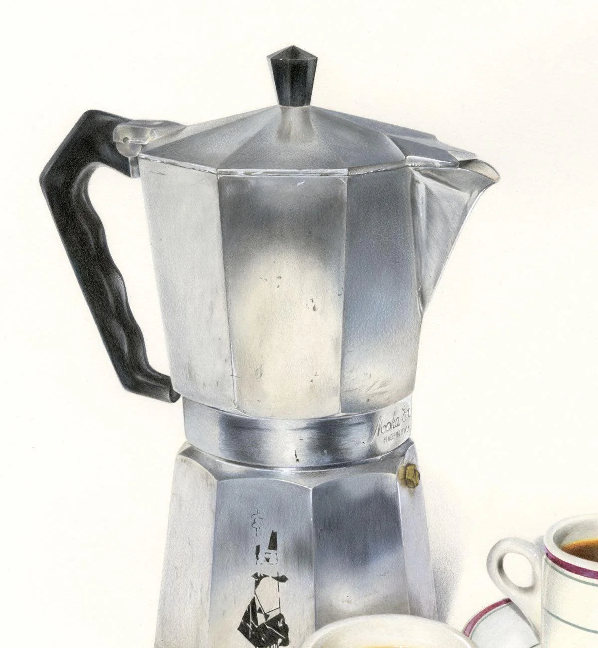 Candice Perese - Vintage Moka pot c.1990 - Limited Edition Art Print - Image 3