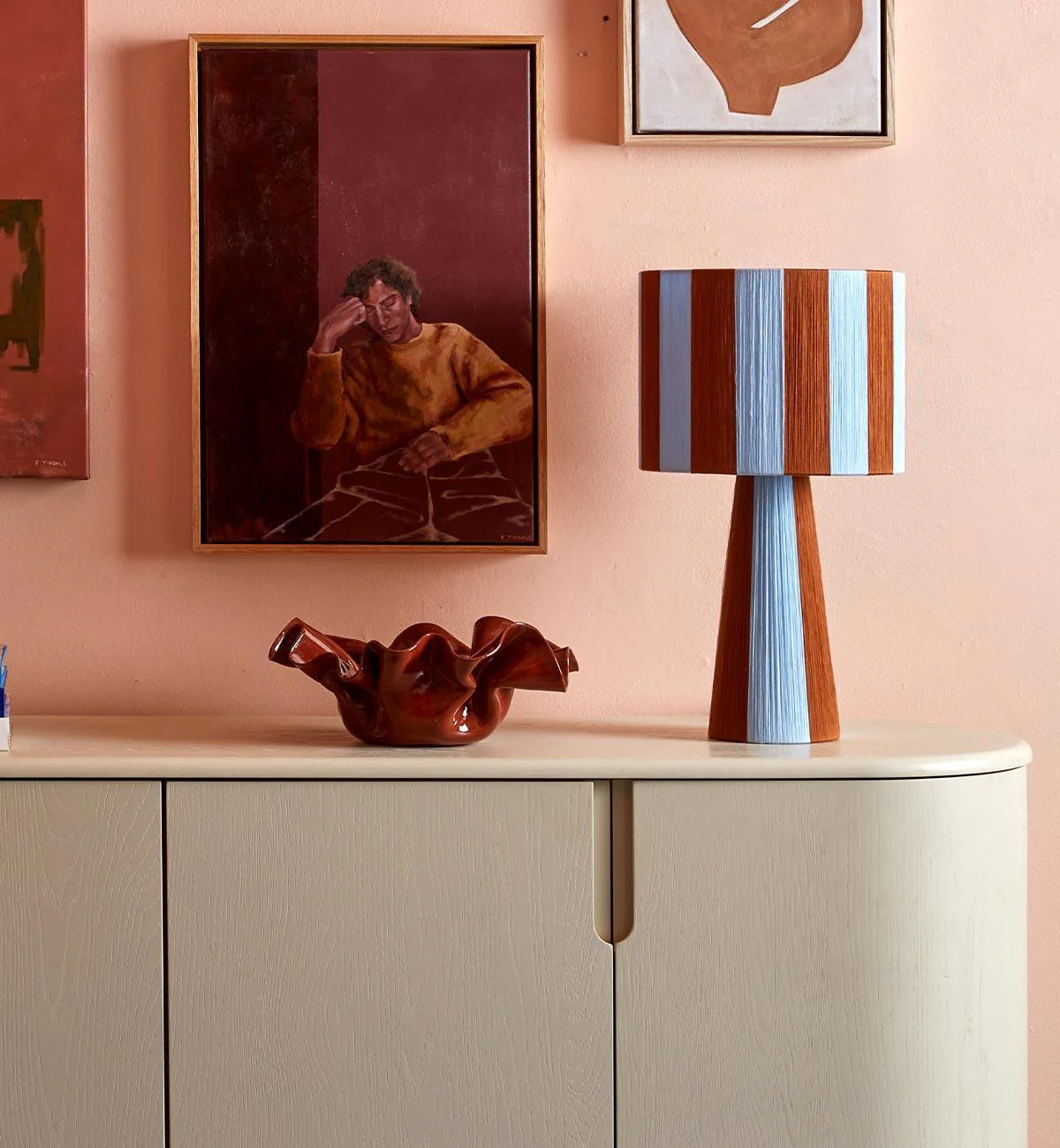 Cindy Table Lamp In Sky - Image 3