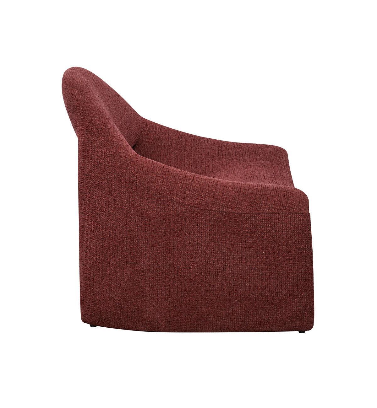 Cosmo Chair in Burgundy - Image 6