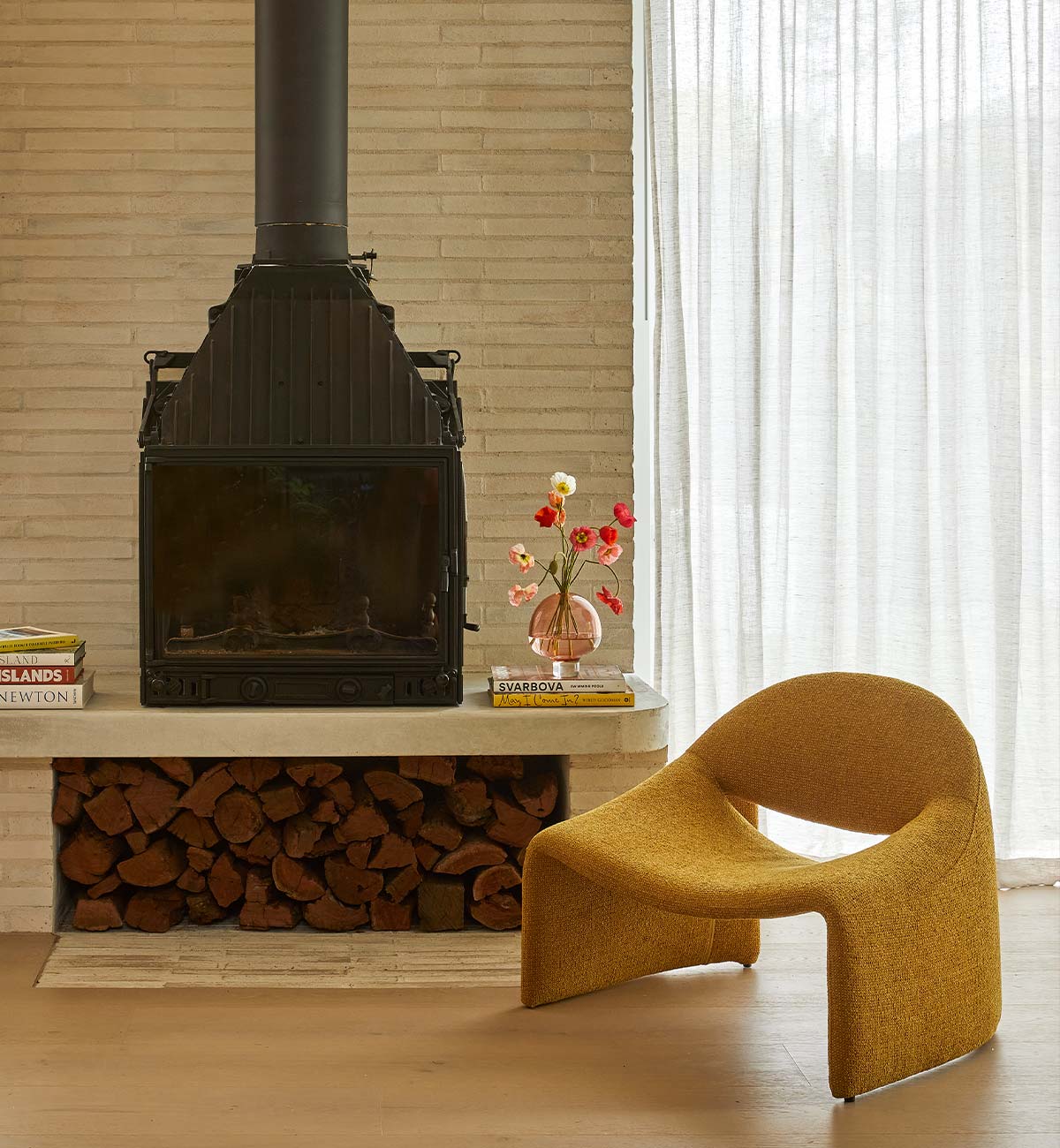 Cosmo Chair in Saffron - Image 4