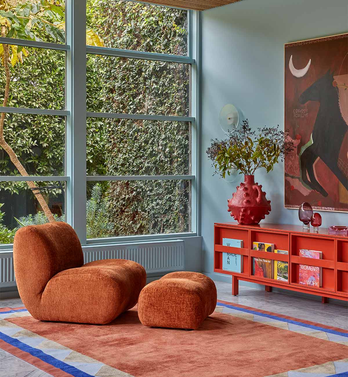 Daydreamer Lounge Chair in Caramel - Image 2