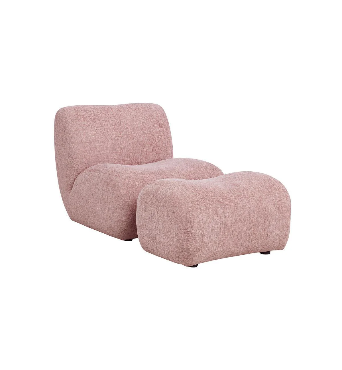 Daydreamer Lounge Chair in Rosewater - Image 3