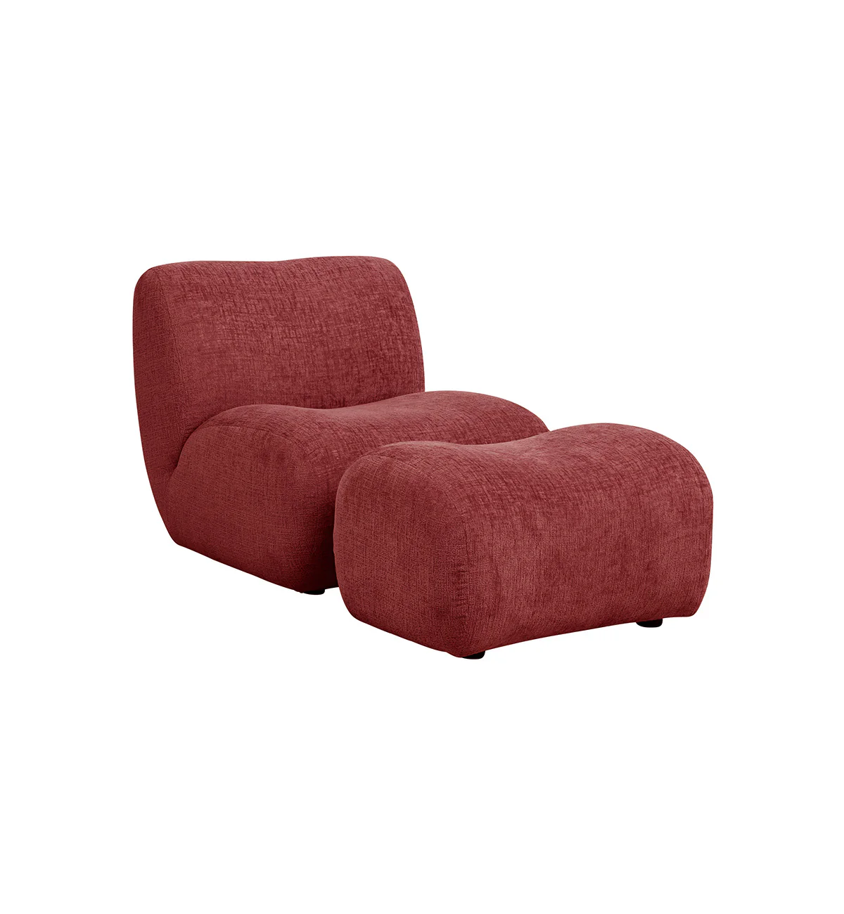 Daydreamer Lounge Chair in Sangria - Image 4