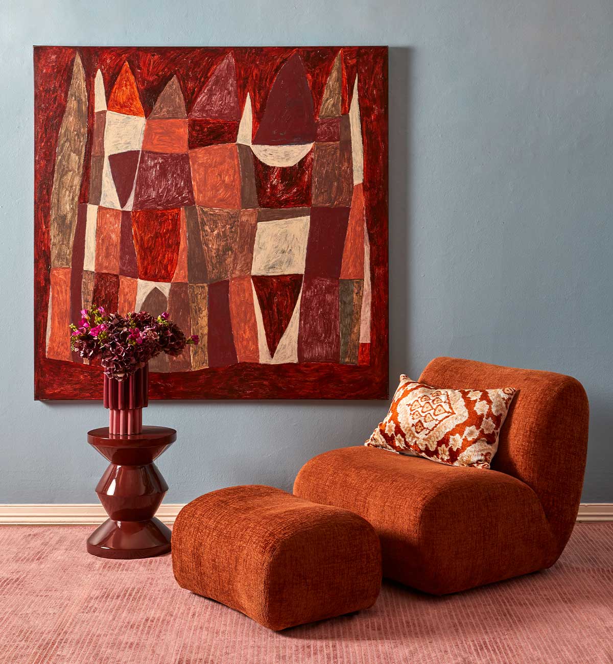 Daydreamer Ottoman in Caramel - Image 2