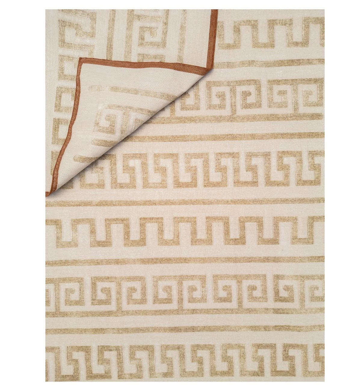 Olympia Dhurrie In Sand & Mocha - Image 7