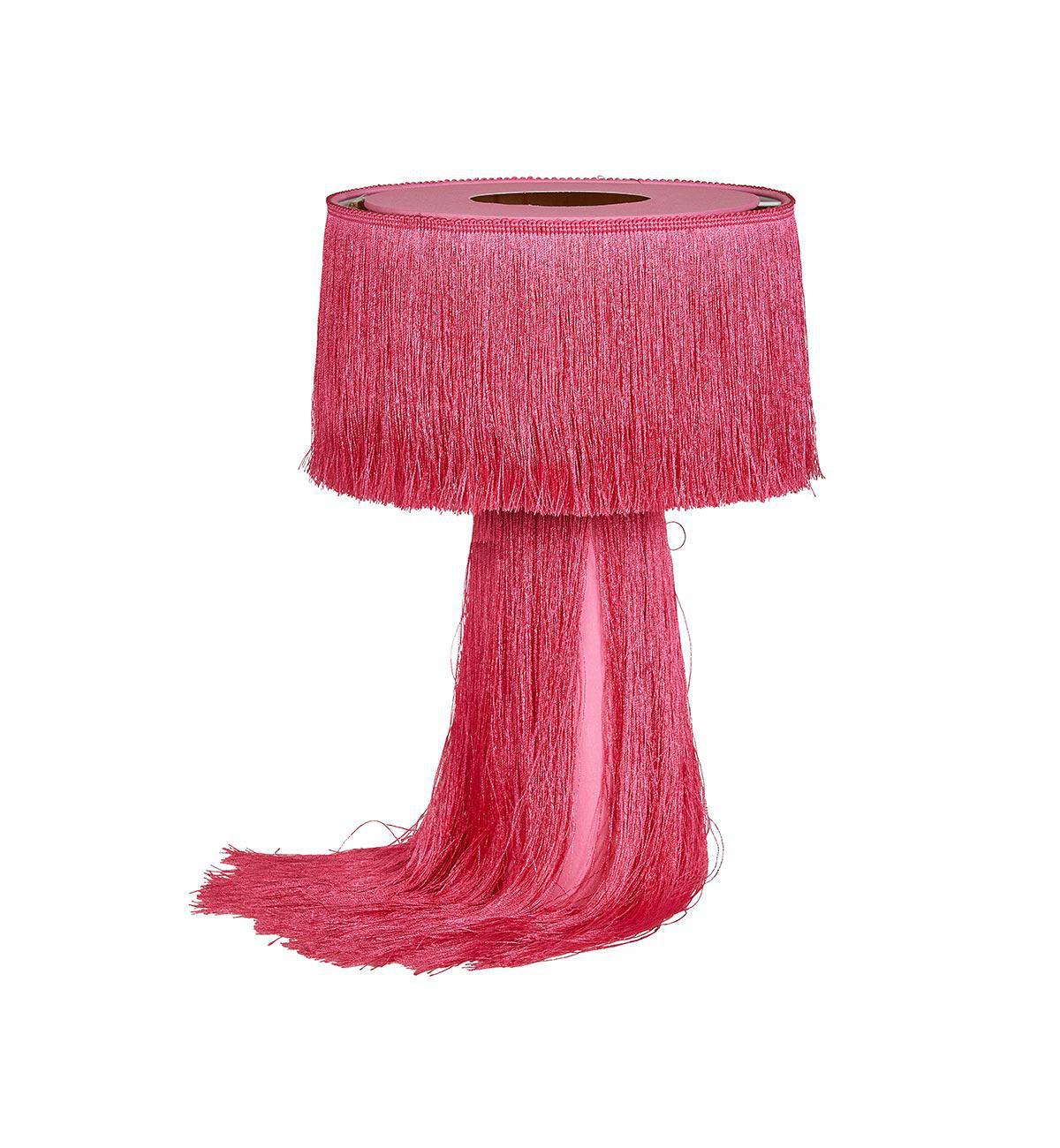 Florence Table Lamp In Fuchsia - Image 5