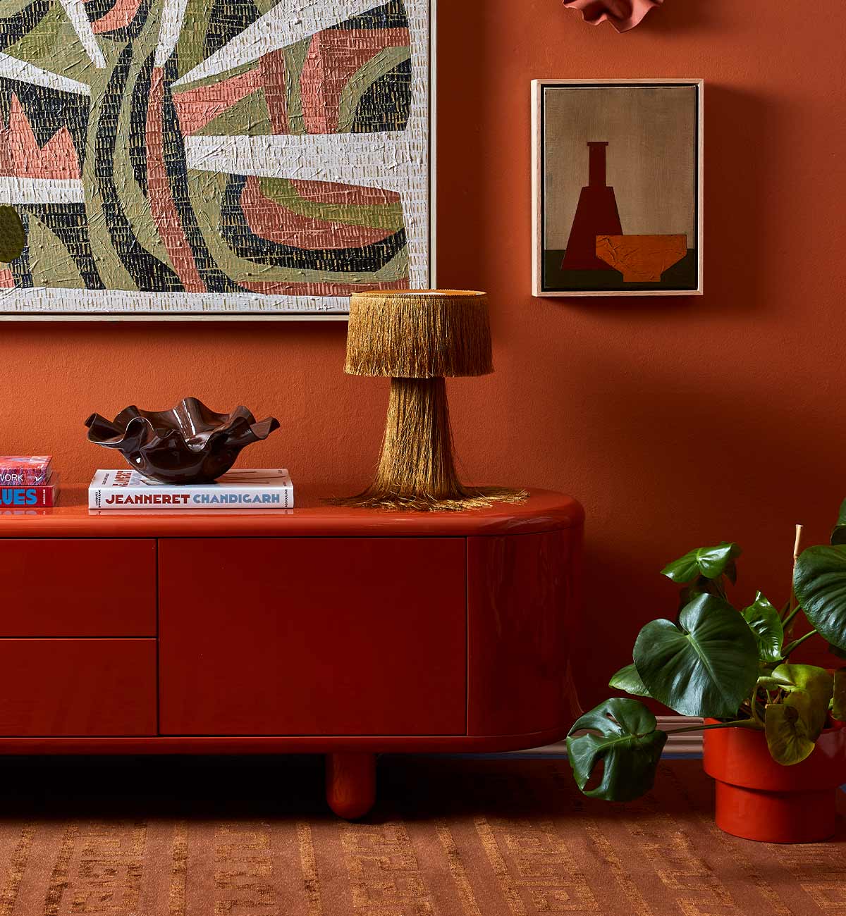 Florence Table Lamp In Mustard - Image 5