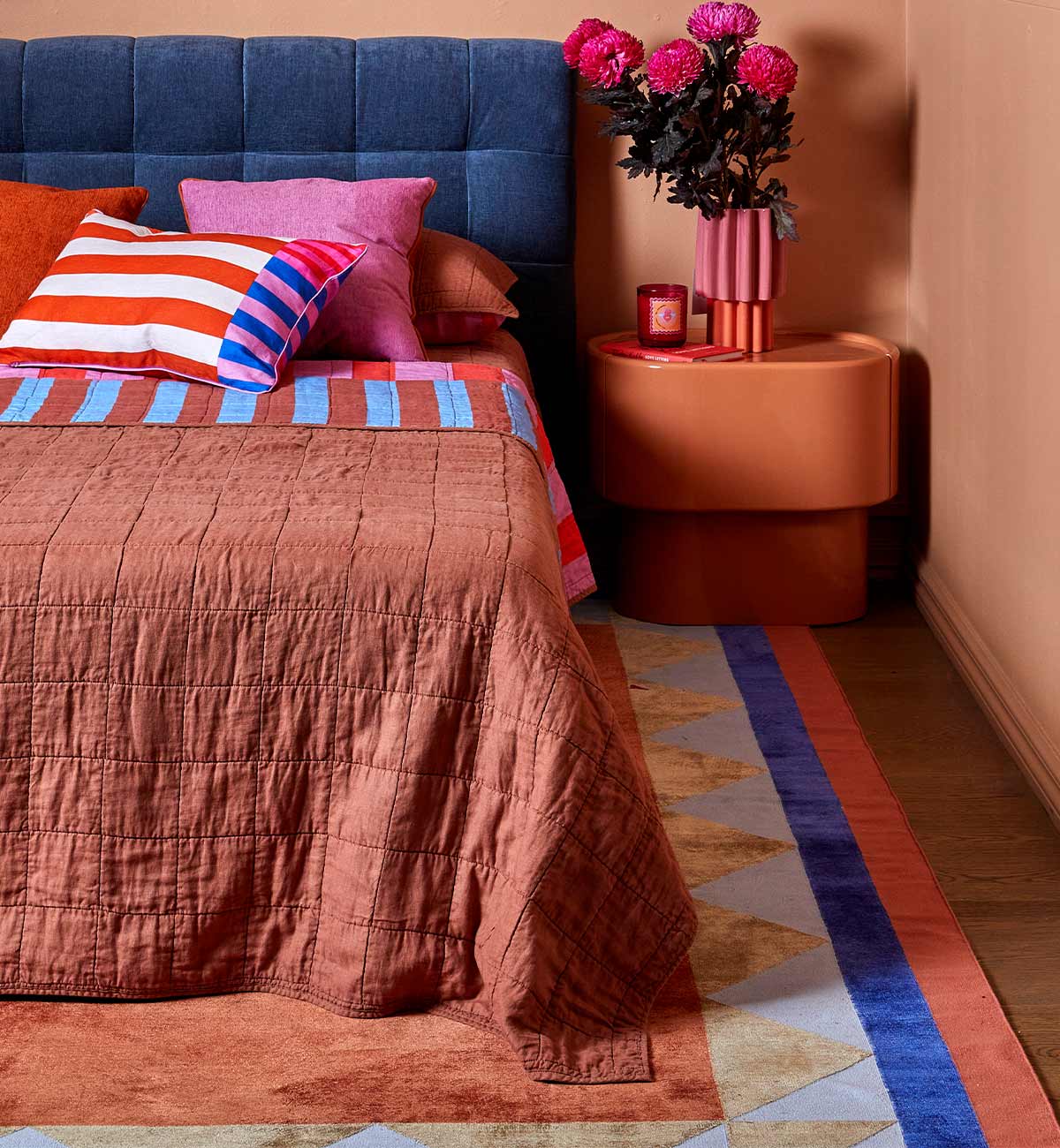 Frida Dhurrie In Terracotta - Image 4
