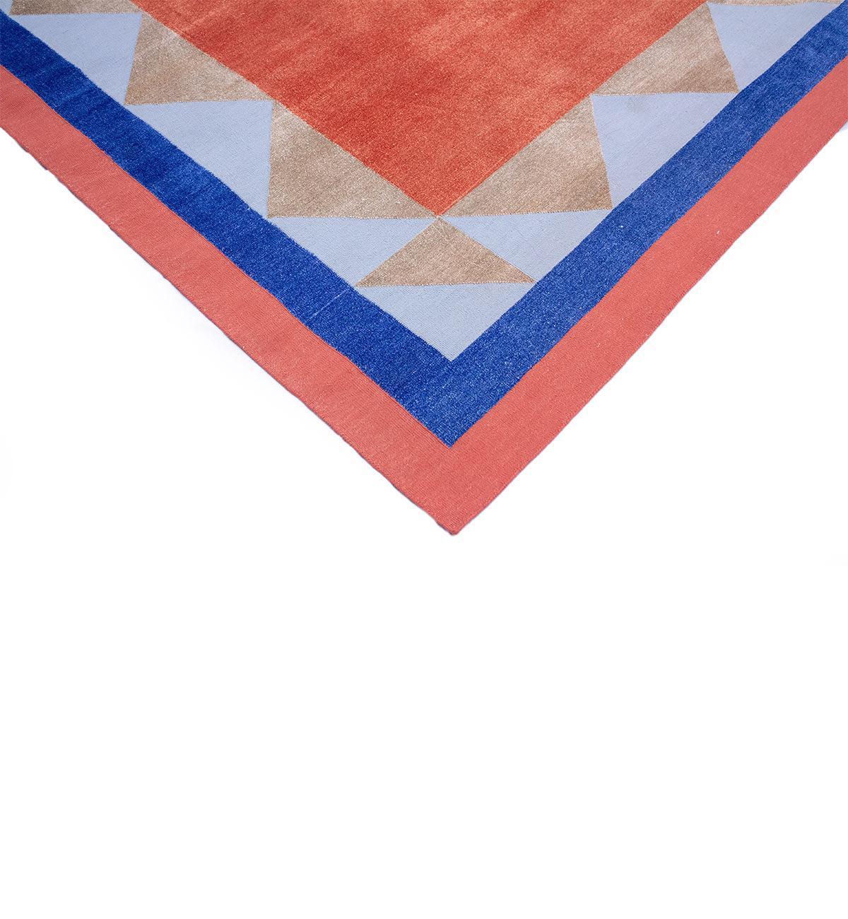 Frida Dhurrie In Terracotta - Image 7