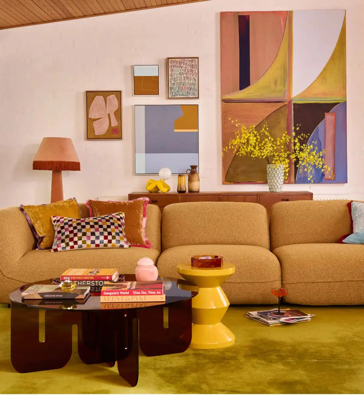 Good Vibes Coffee Table In Mocha - Image 2