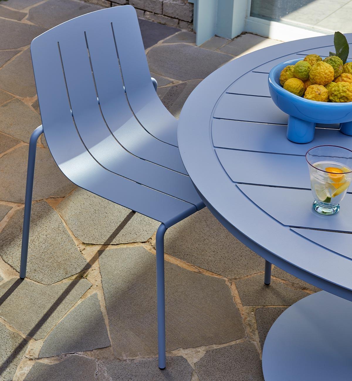 Gossip Dining Table in Sea Mist - 120cm - Image 3