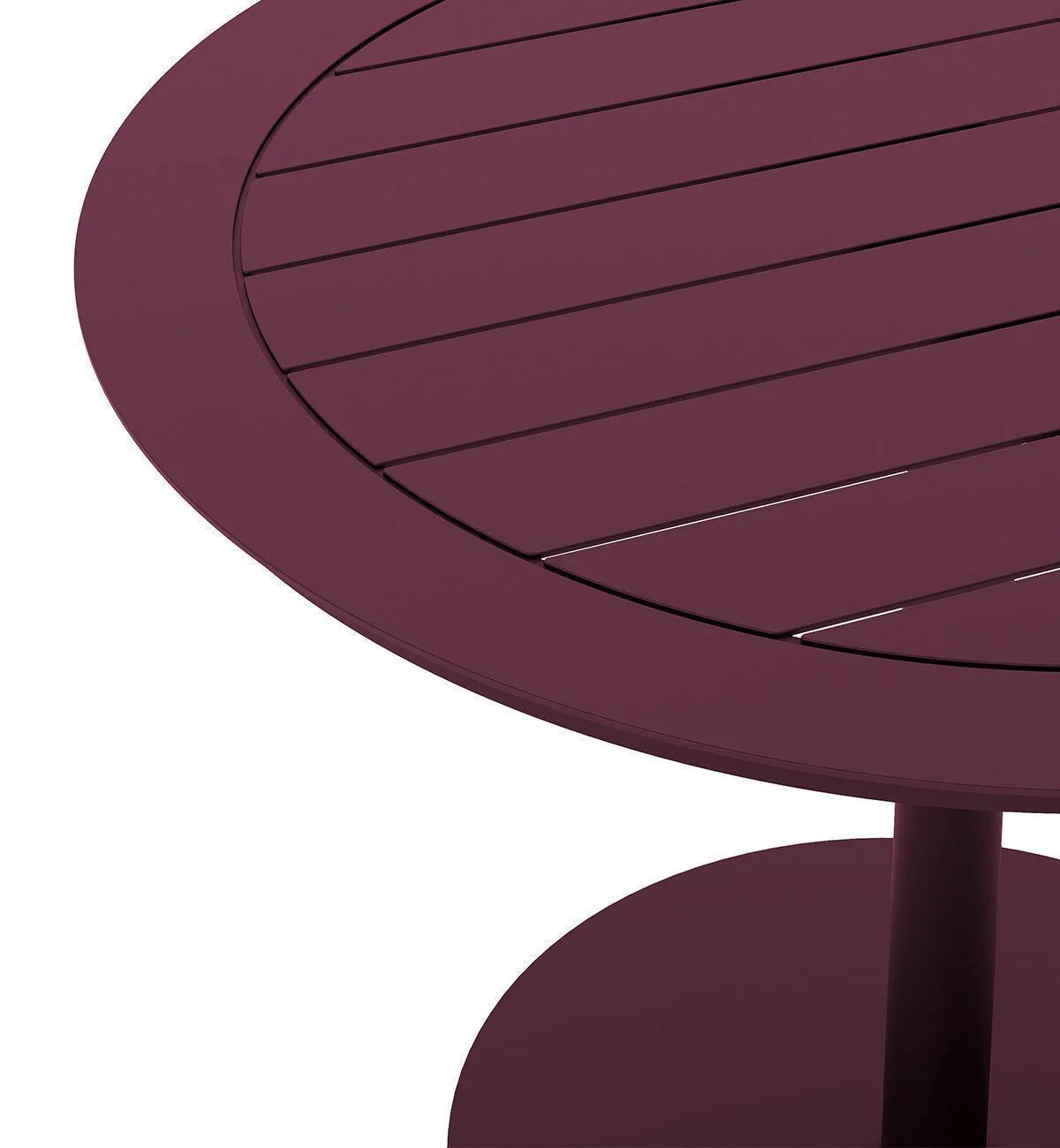Gossip Dining Table in Aubergine - 77cm - Image 5