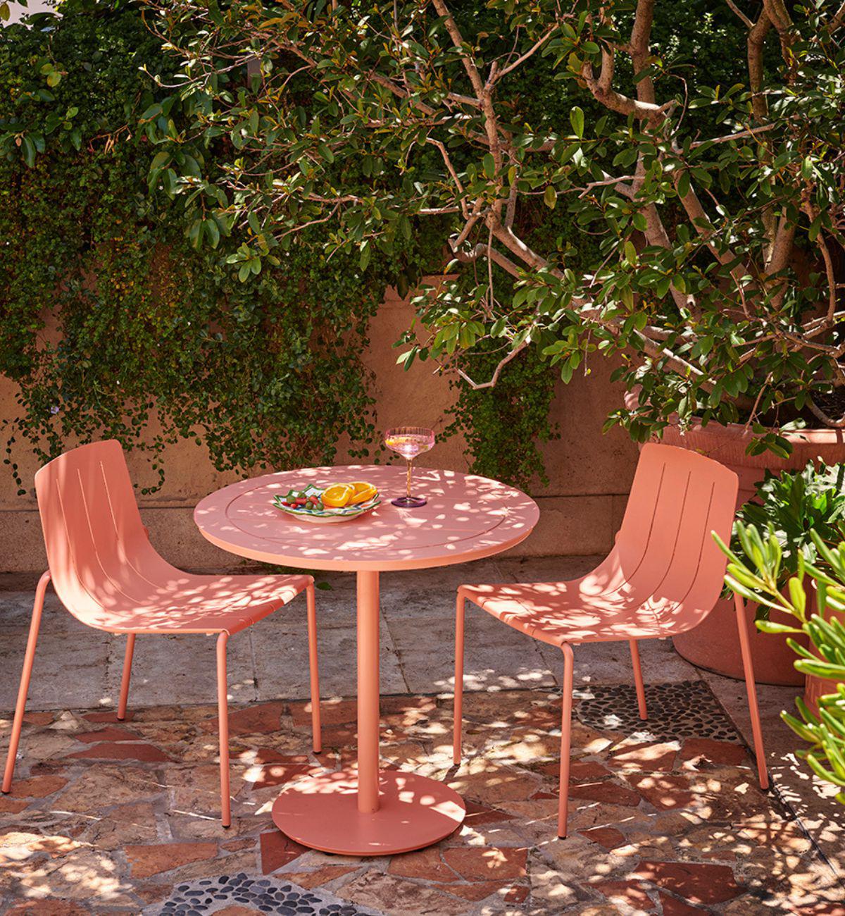 Gossip Dining Table in Clay - 120cm - Image 2