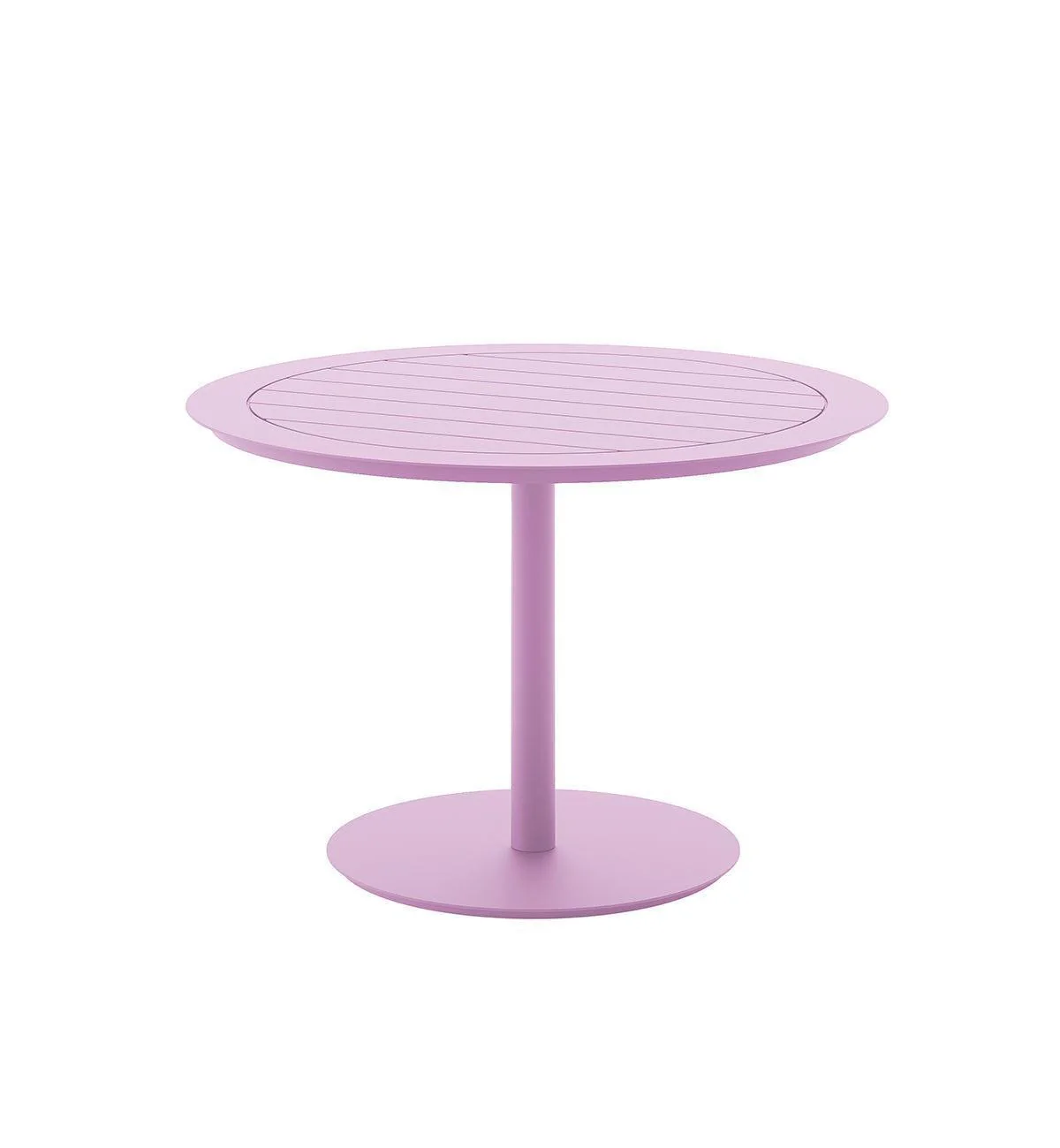 Gossip Dining Table in Paloma Pink - 120cm