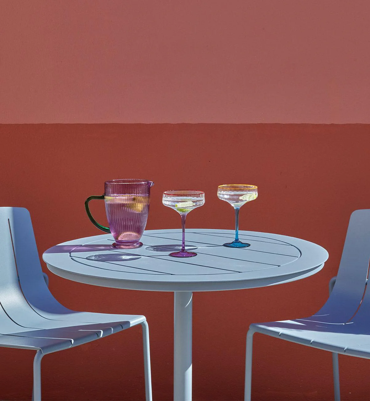 Gossip Dining Table in Sea Mist - 77cm - Image 3