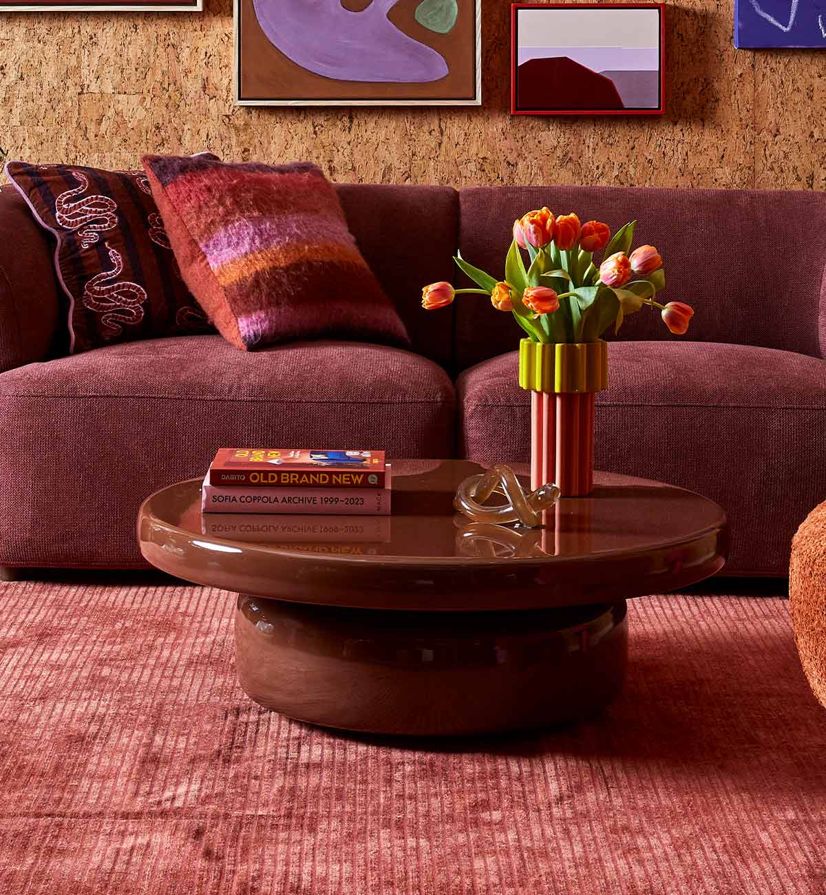 Halo Glossy Coffee Table In Espresso - Image 6