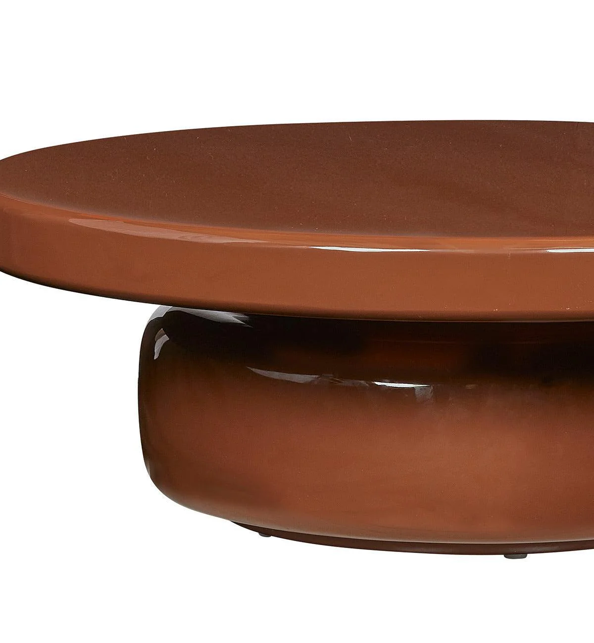 Halo Glossy Coffee Table In Espresso - Image 7