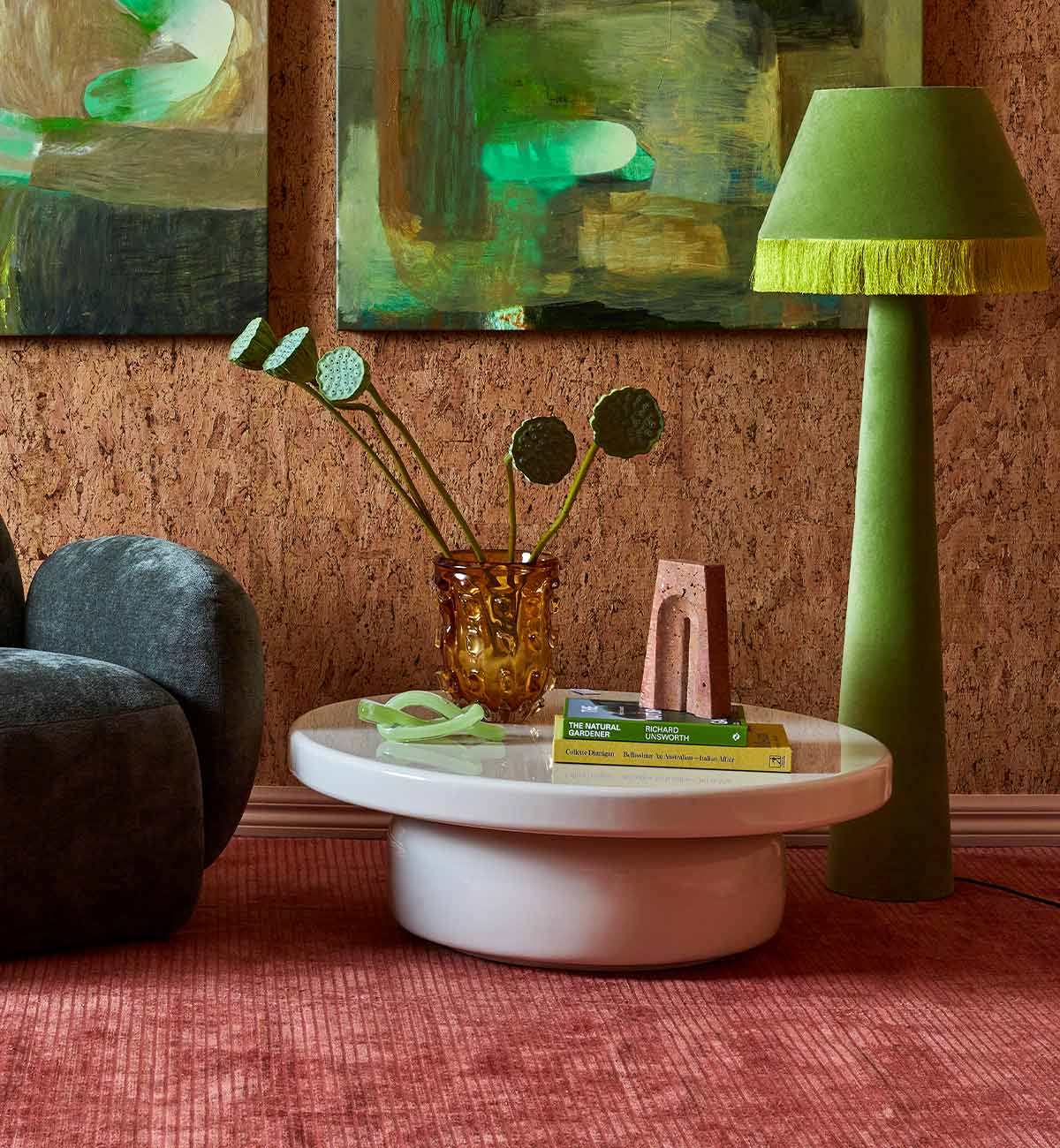 Halo Glossy Coffee Table In Tofu - Image 11