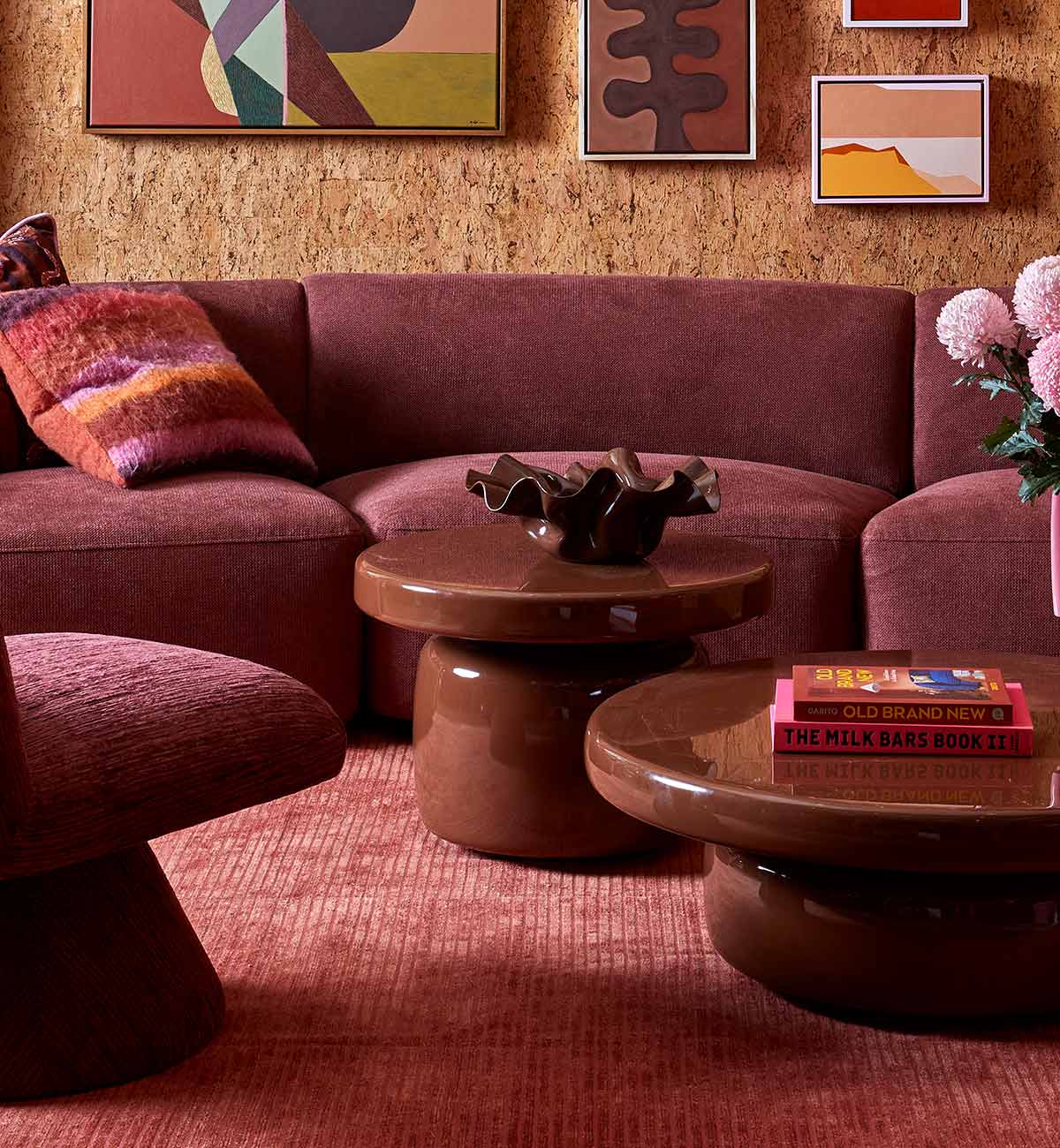 Halo Glossy Side Table In Espresso - Image 9