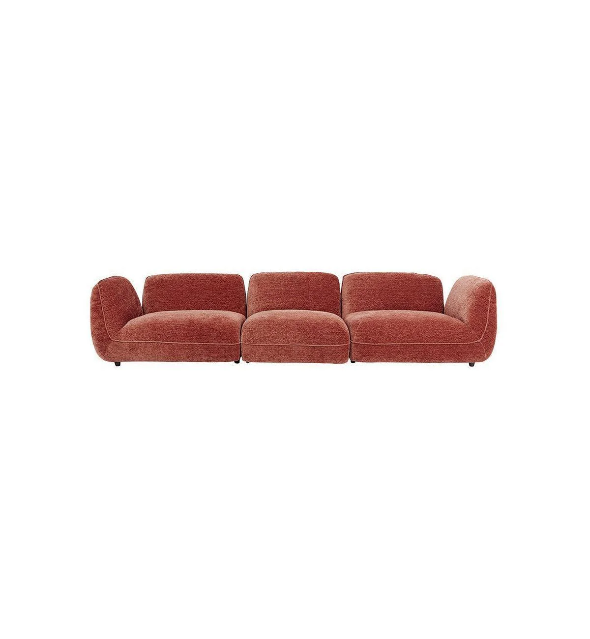 Homebody Sofa - 3 Seater In Cinnabar