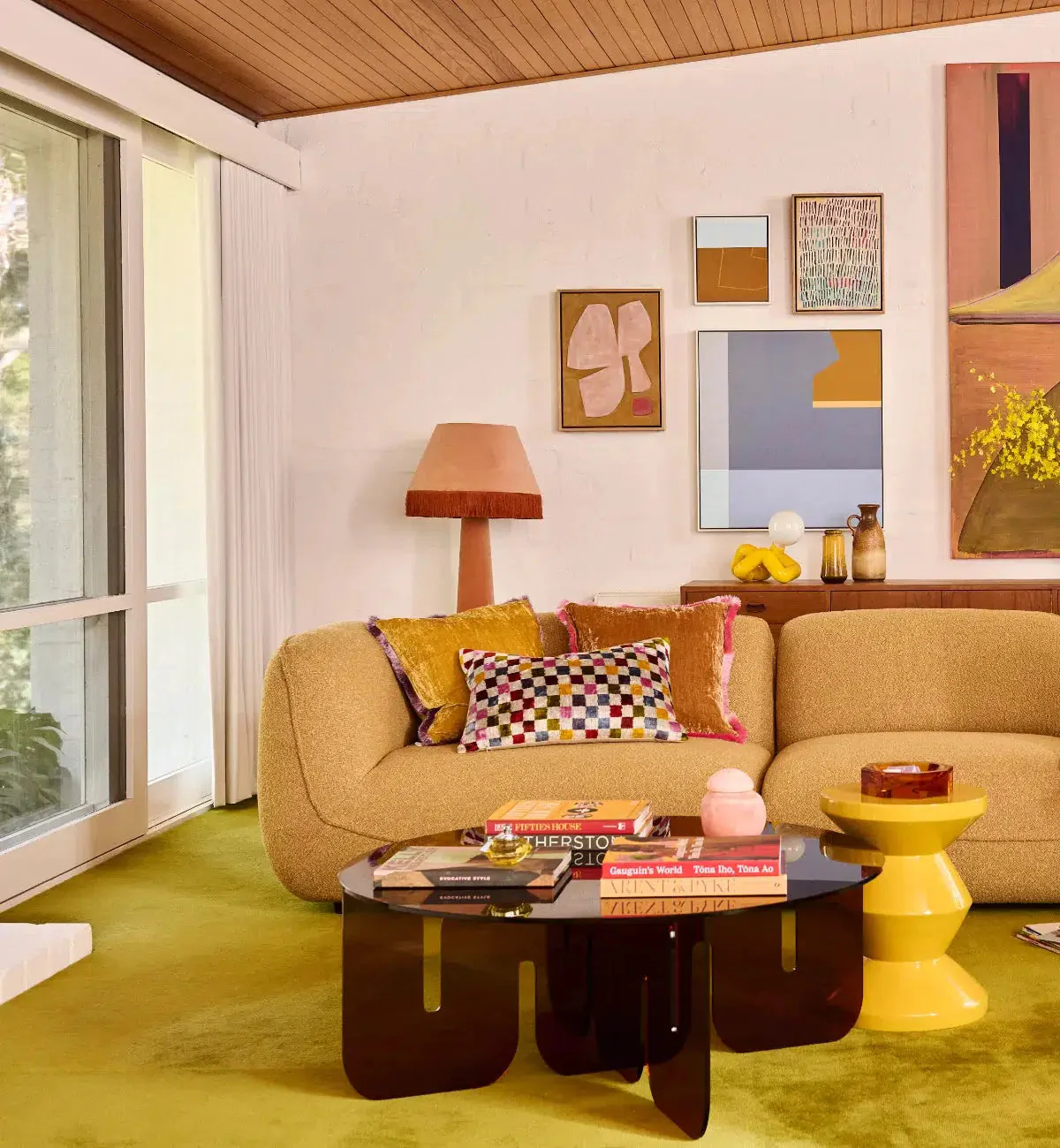 Homebody Sofa - 2 Seater In Saffron - Image 2