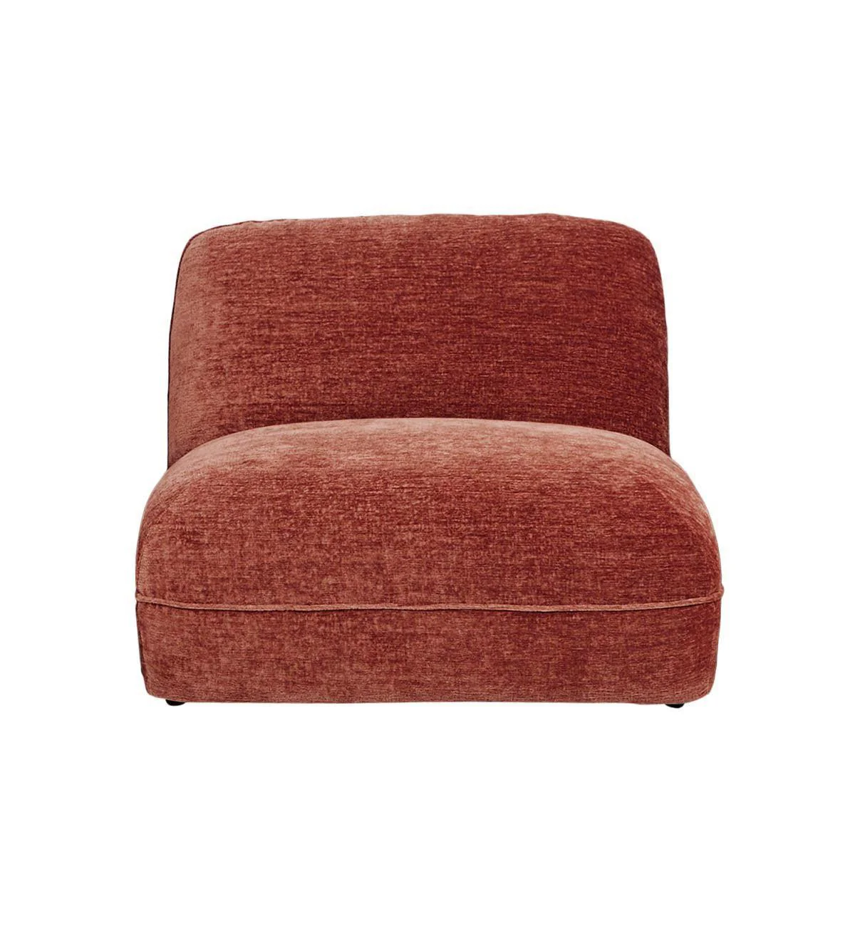 Homebody Sofa - Armless Chair In Cinnabar