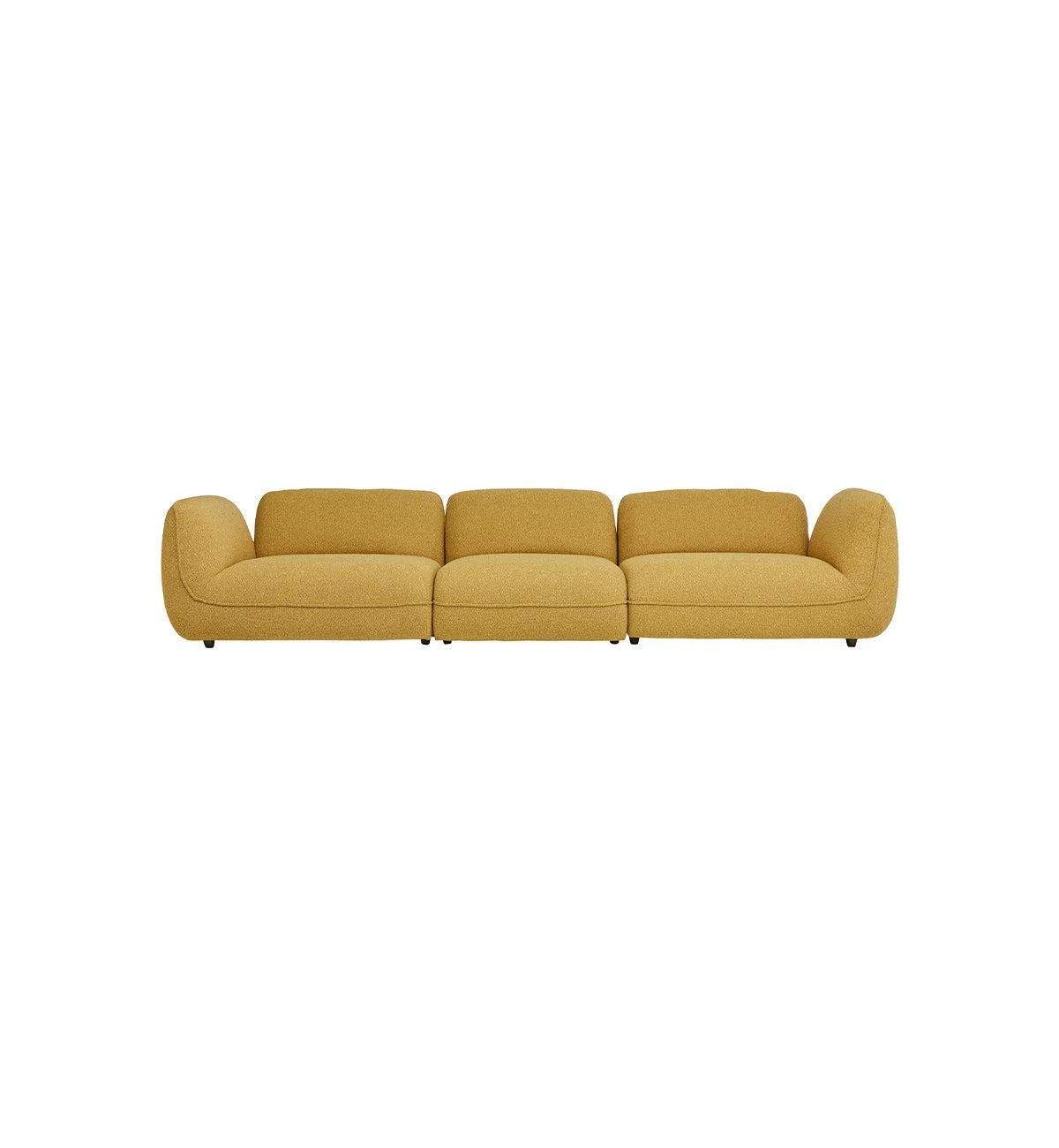 Homebody Sofa - 3 Seater In Saffron