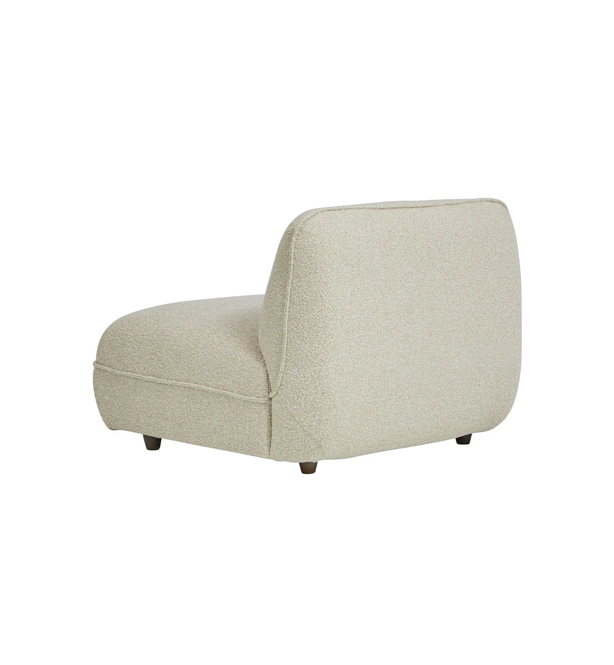 Homebody Sofa - Armless Chair In Biscotti - Image 4