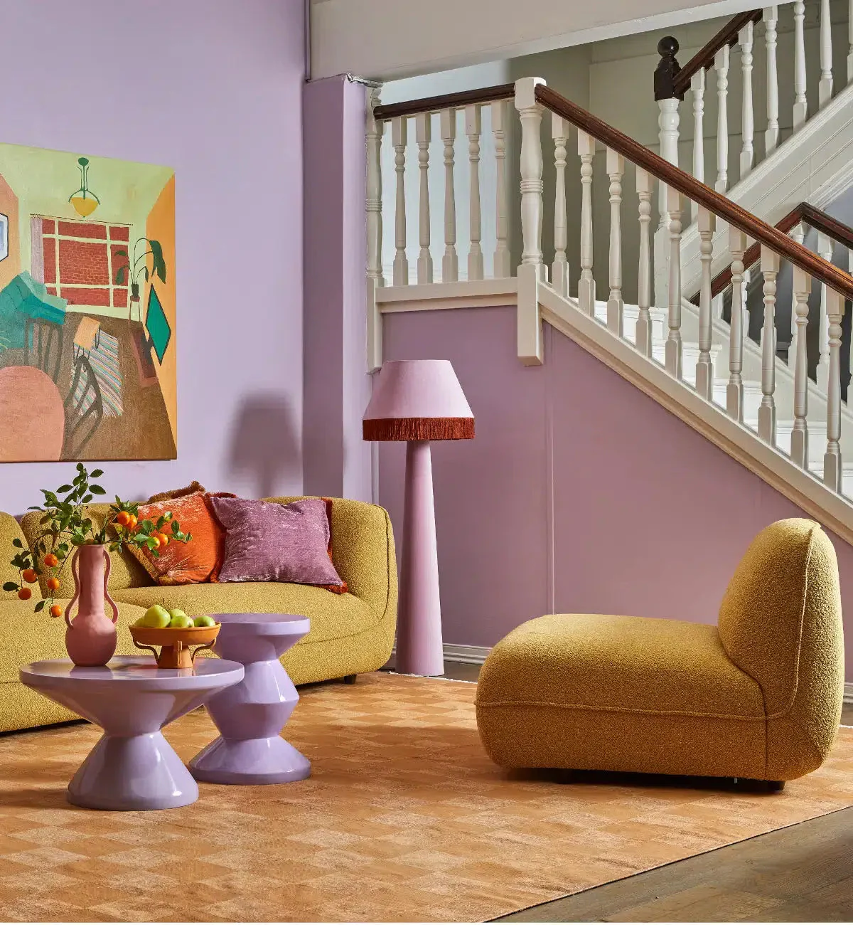 Homebody Sofa - Armless Chair In Saffron - Image 4