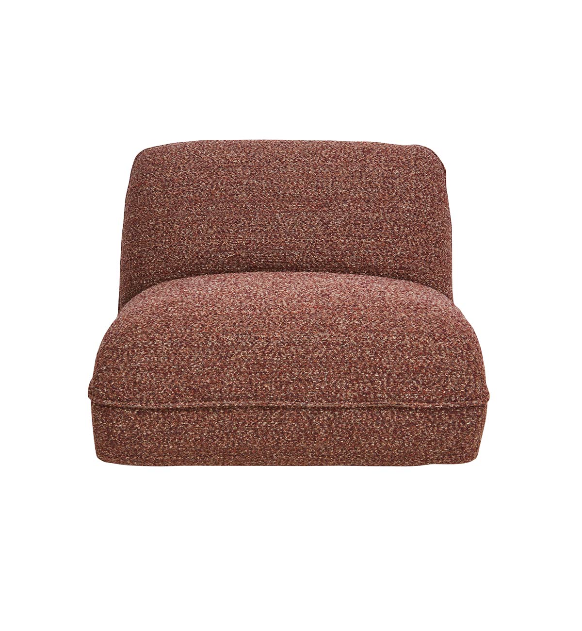 Homebody Sofa - Armless Chair In Mulberry