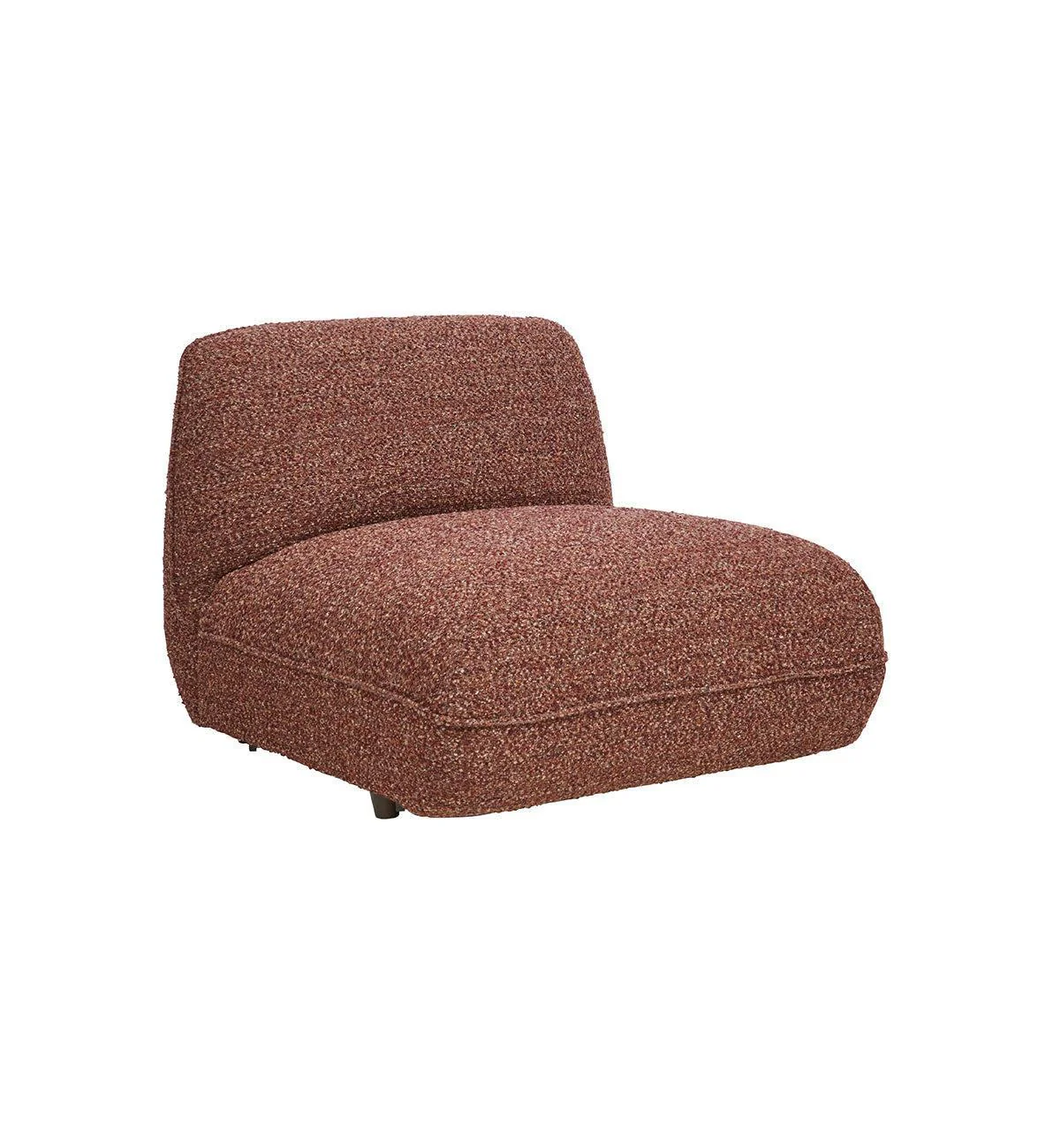 Homebody Sofa - Armless Chair In Mulberry - Image 4