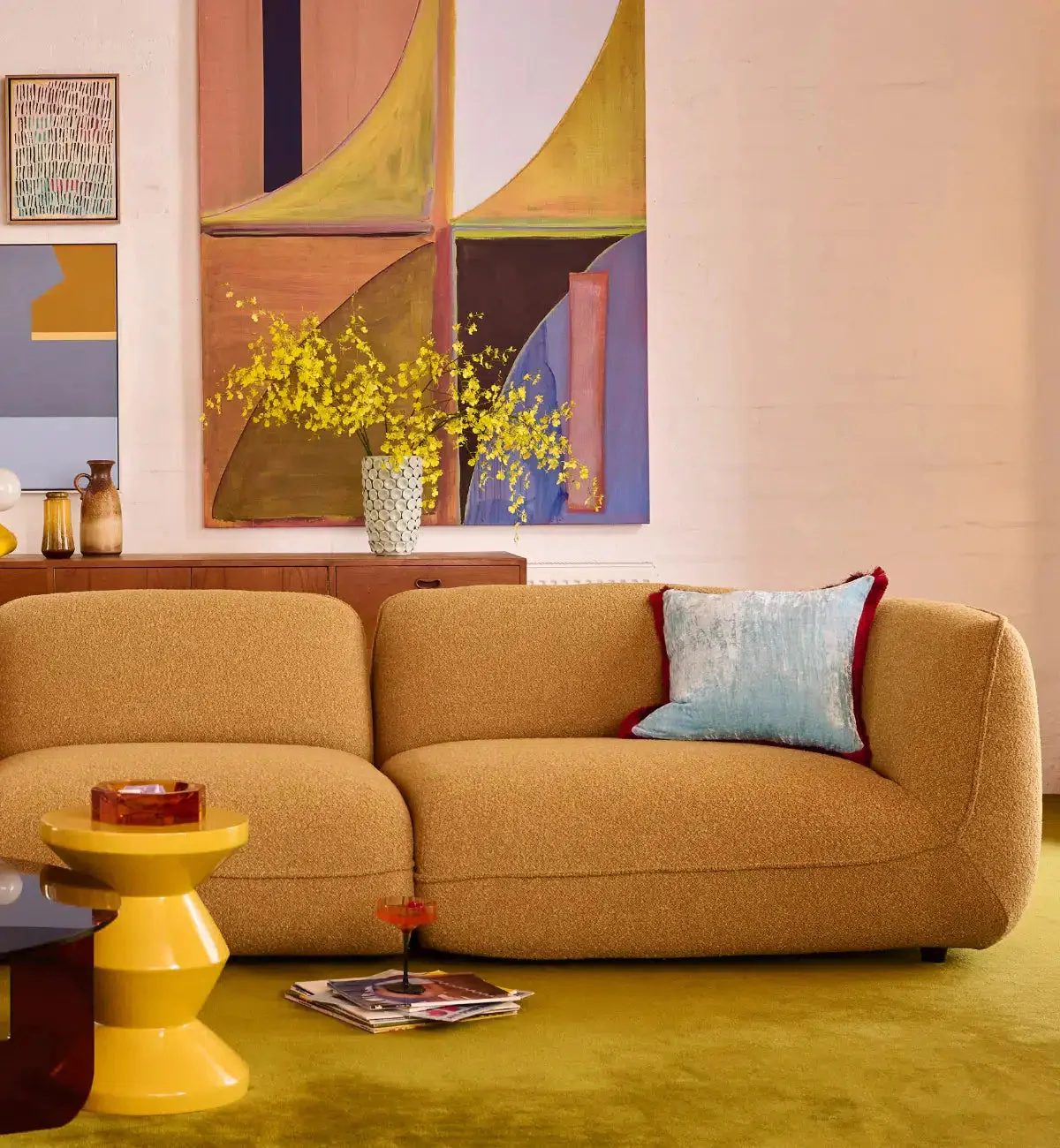 Homebody Sofa - Corner RHF In Saffron - Image 2